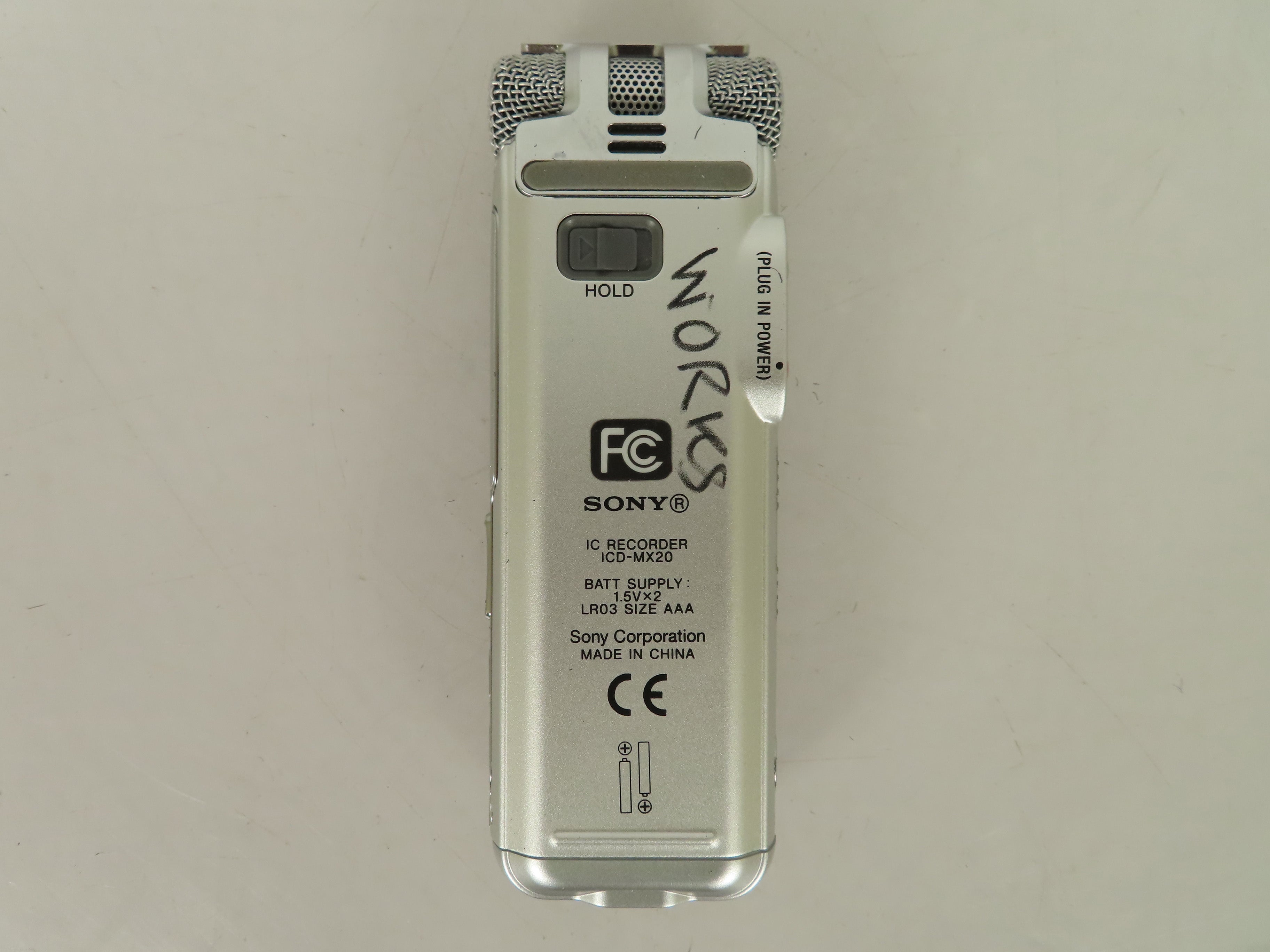 Sony ICD-MX20 Digital Voice Recorder