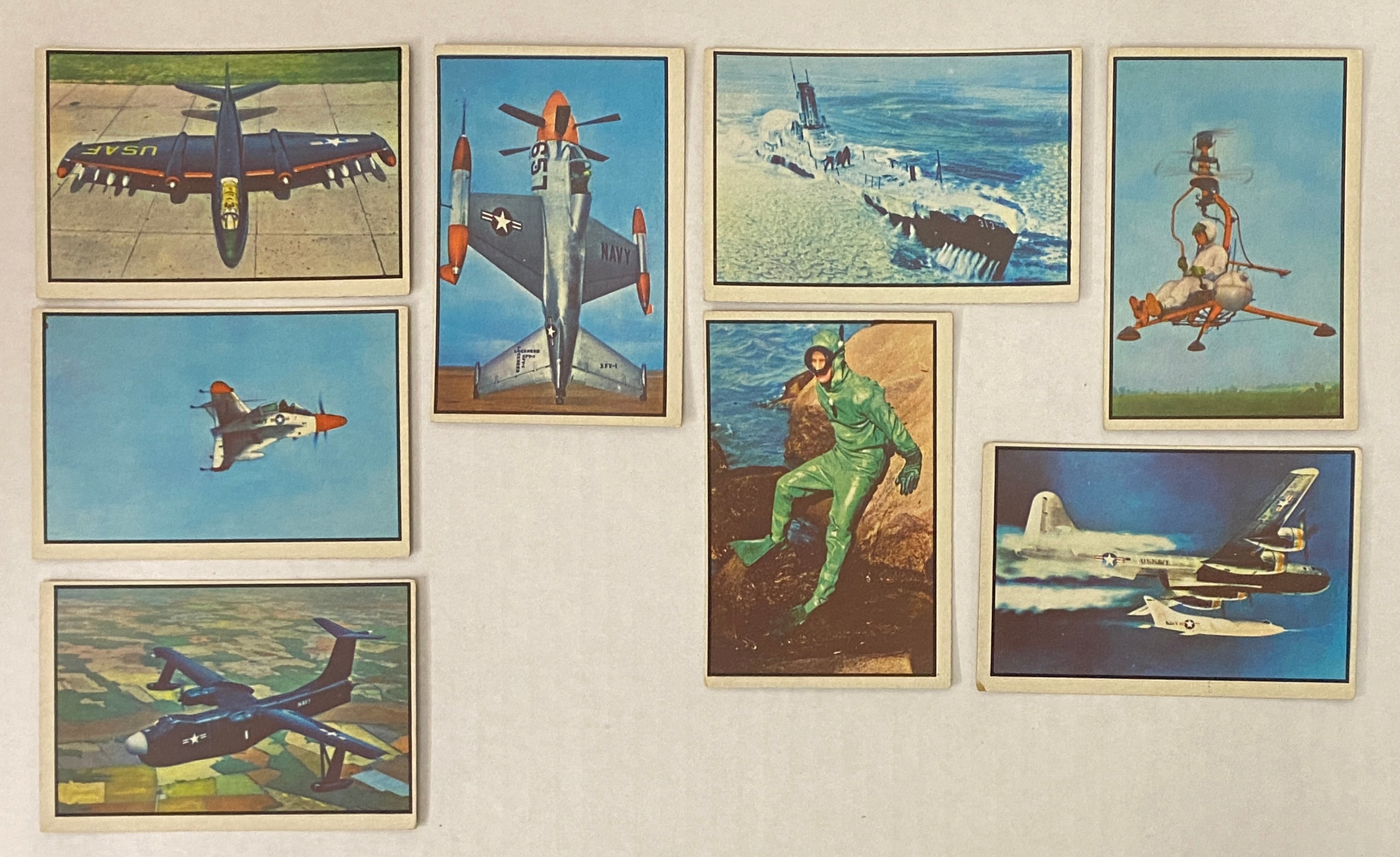 25 Power for Peace Trading Cards Bowman 1954