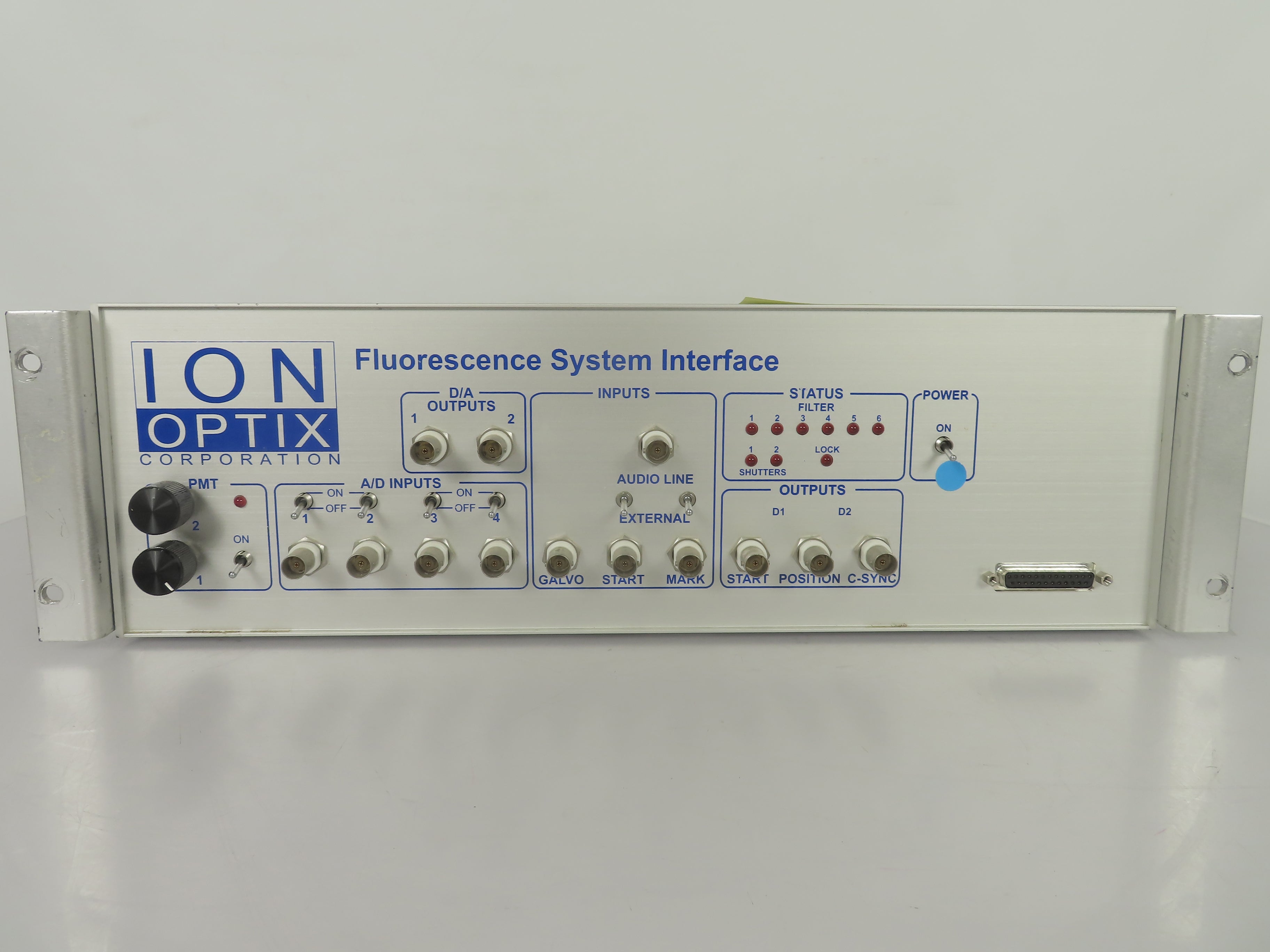 Ion Optix 8127 Fluorescence System Interface Control Panel