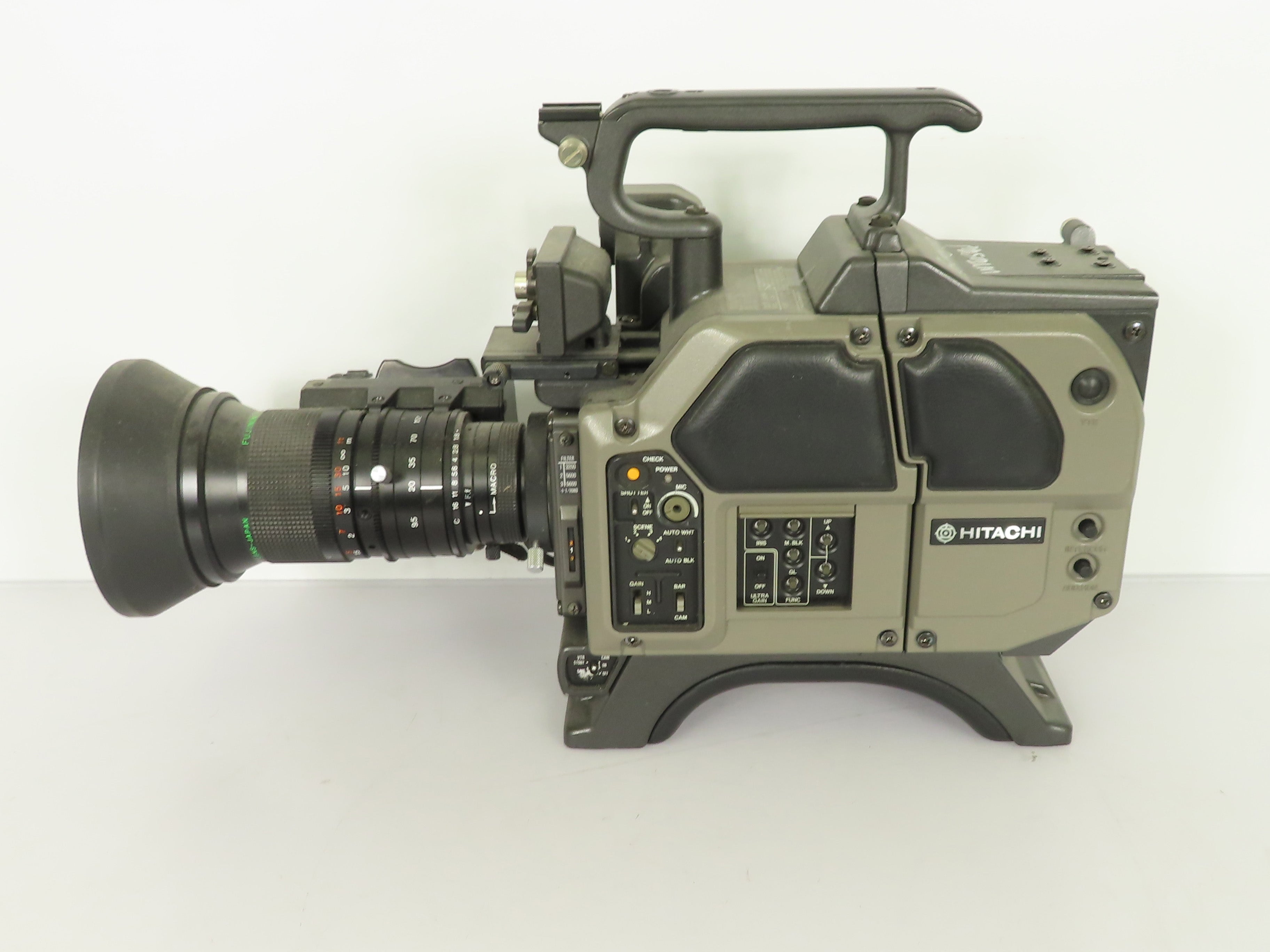 Hitachi Z-ONE-C U Color Camera with FUJINON Eagle II Lens *Missing Viewfinder*