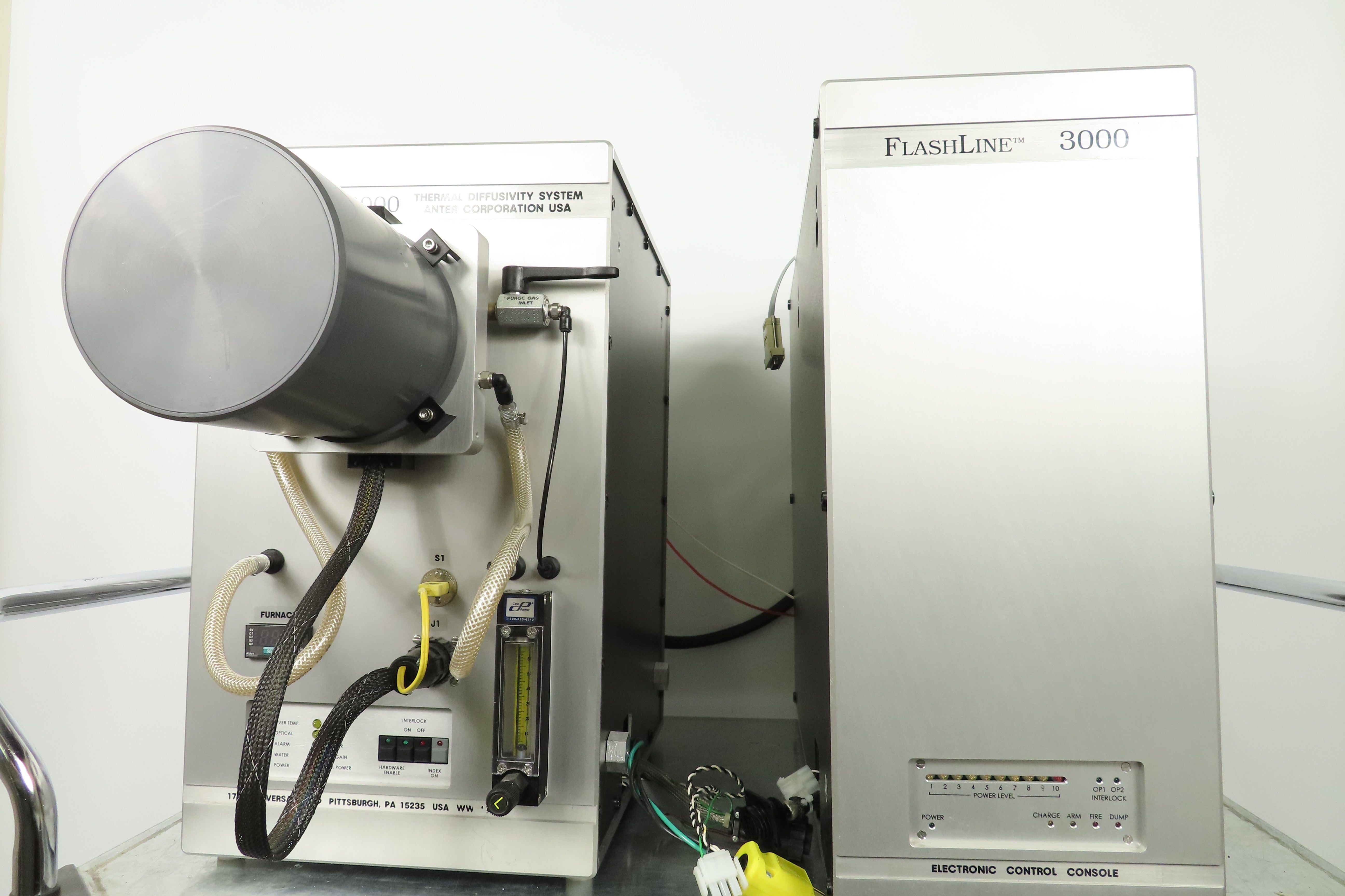 Anter Flashline 3000 Thermal Diffusivity Furnace and Electronic Control Console