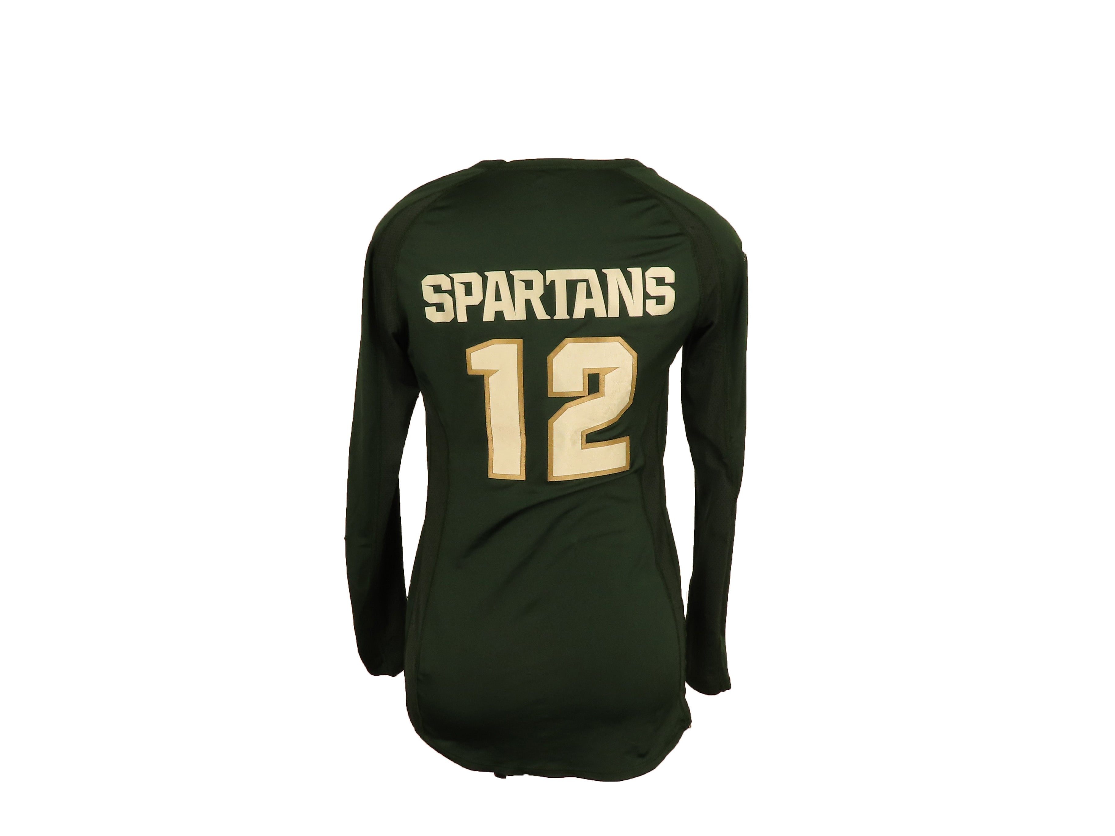 Nike Michigan State Spartans Green #16 Home Game Football Jersey Men's –  MSU Surplus Store