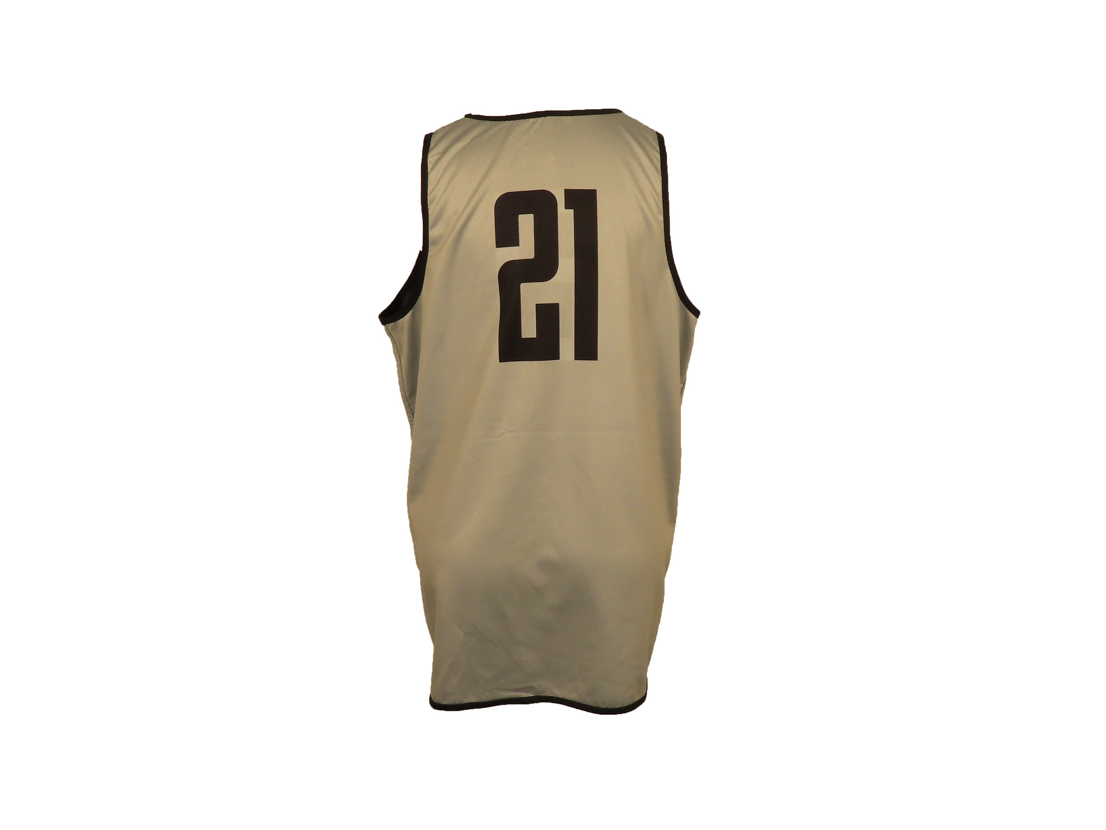 Nike Gray & Black Reversible Women's Basketball #21 Jersey Size XL