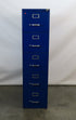 Steelcase Blue 5-Drawer File Cabinet