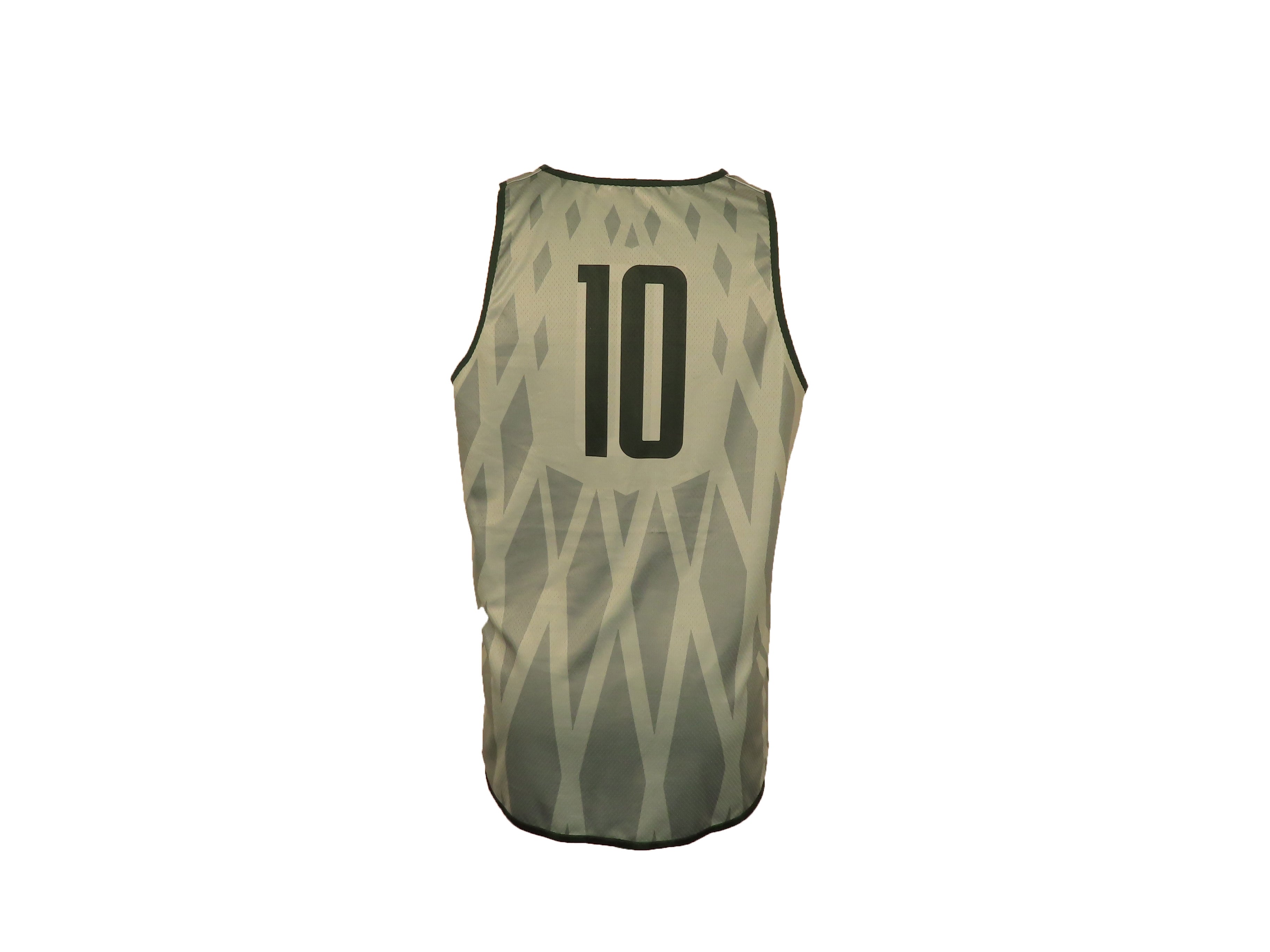Nike Green & Gray Reversible Women's Basketball #10 Jersey Size XL