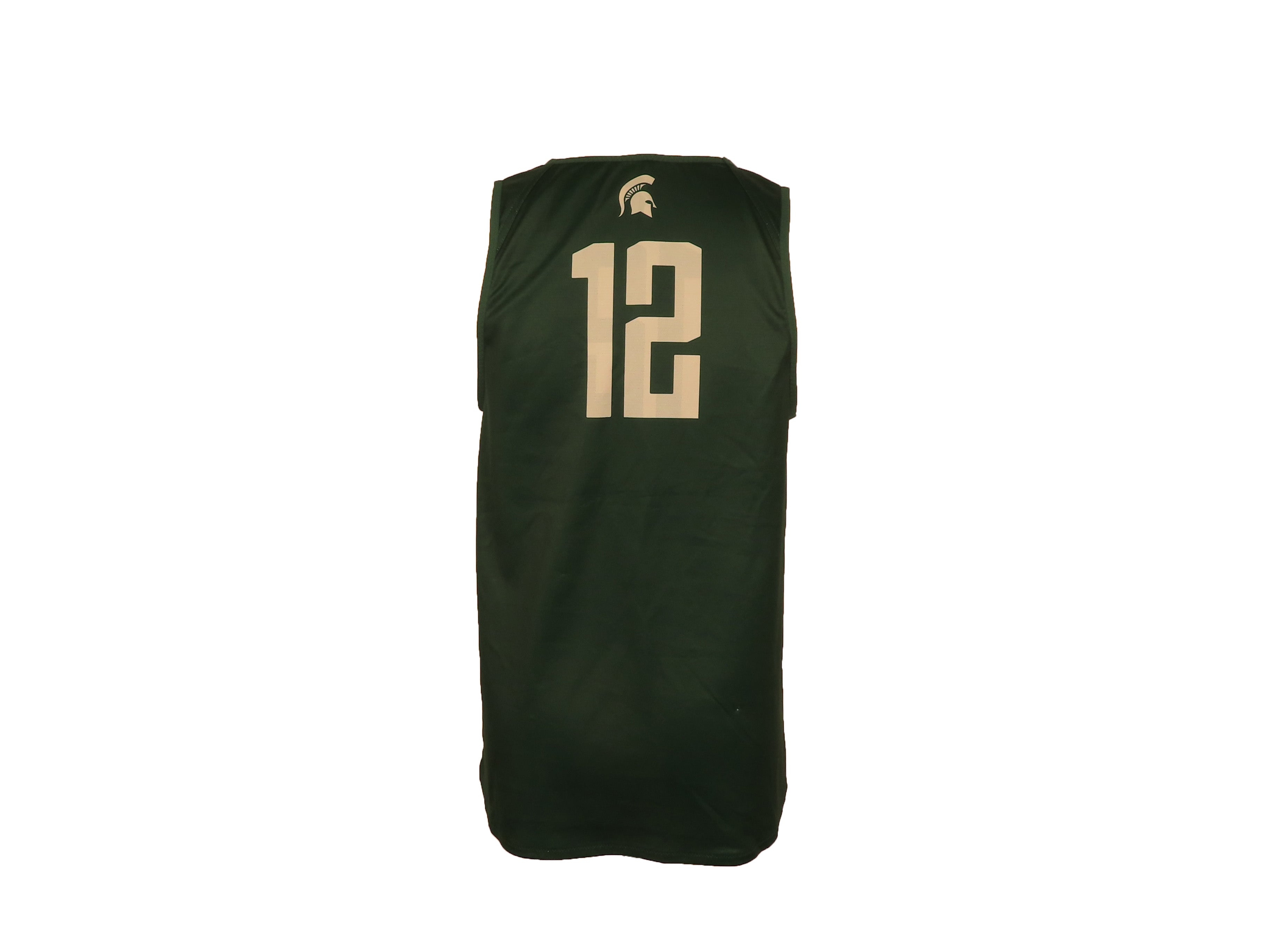 Nike Green & Gray Reversible Women's Basketball #12 Jersey Size L