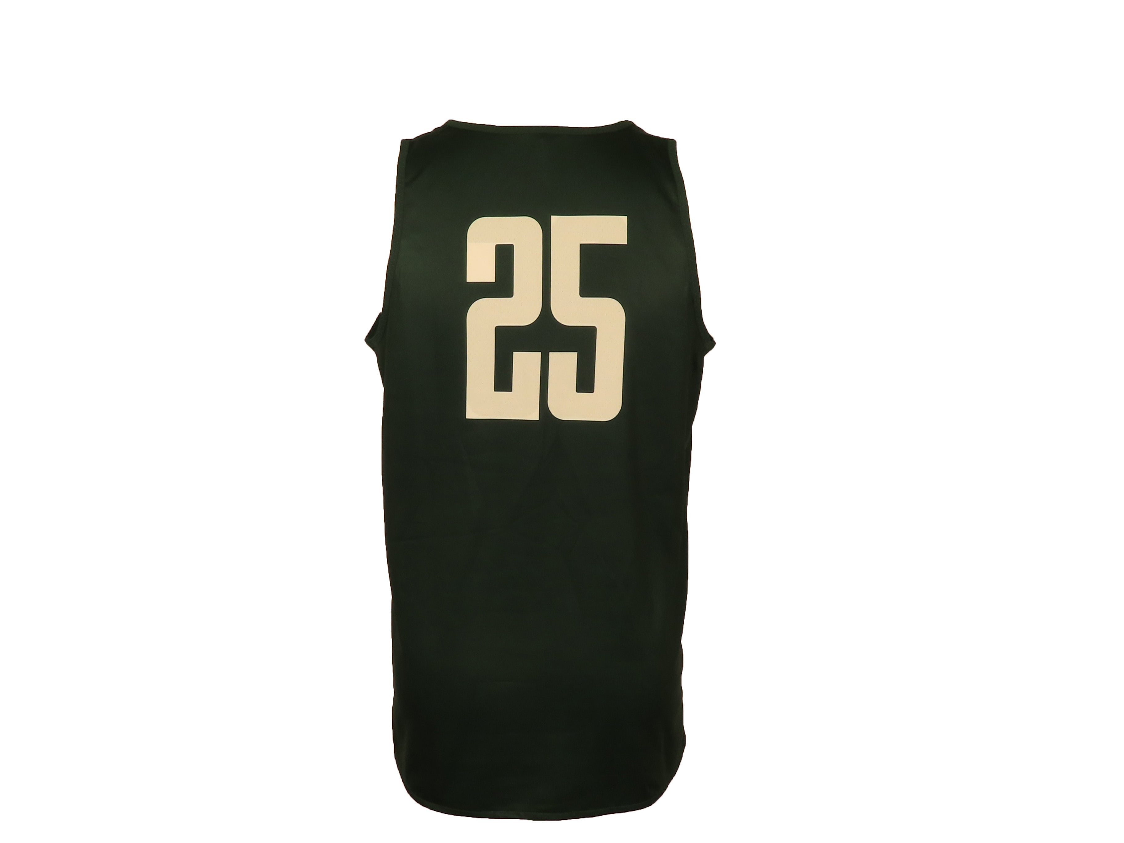 Nike Green & White Reversible Women's Basketball #25 Jersey Size L