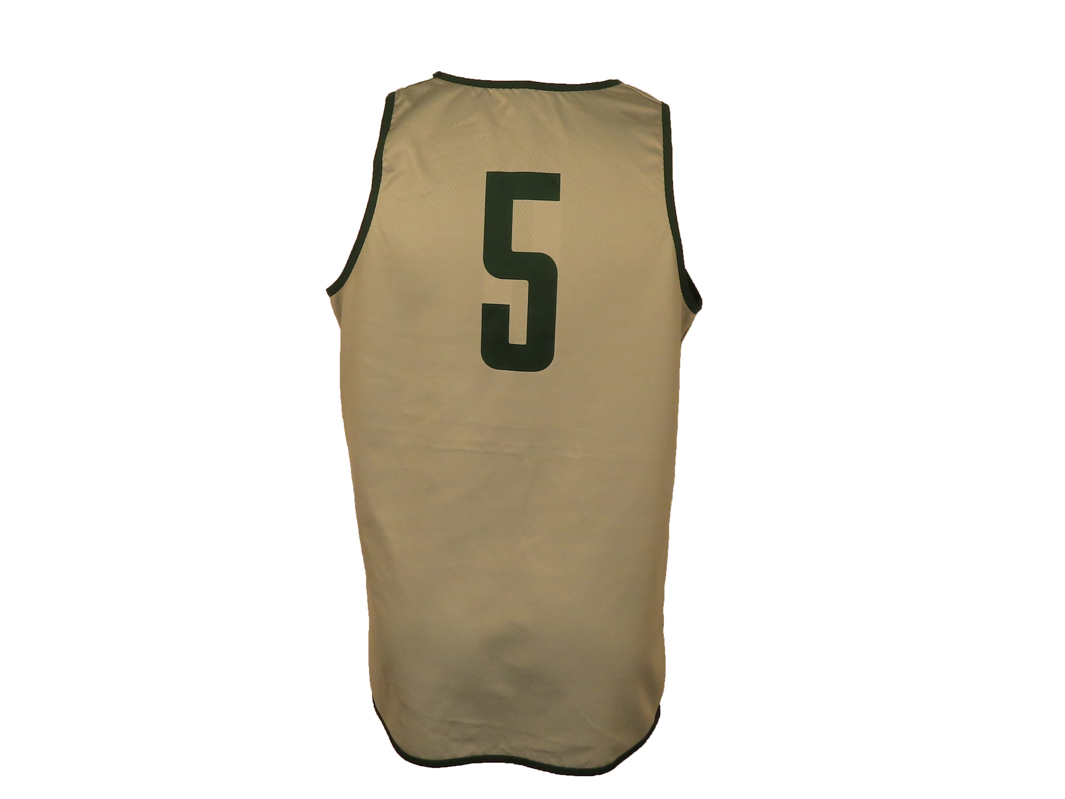 Nike Green & Gray Reversible Women's Basketball #5 Jersey Size XL