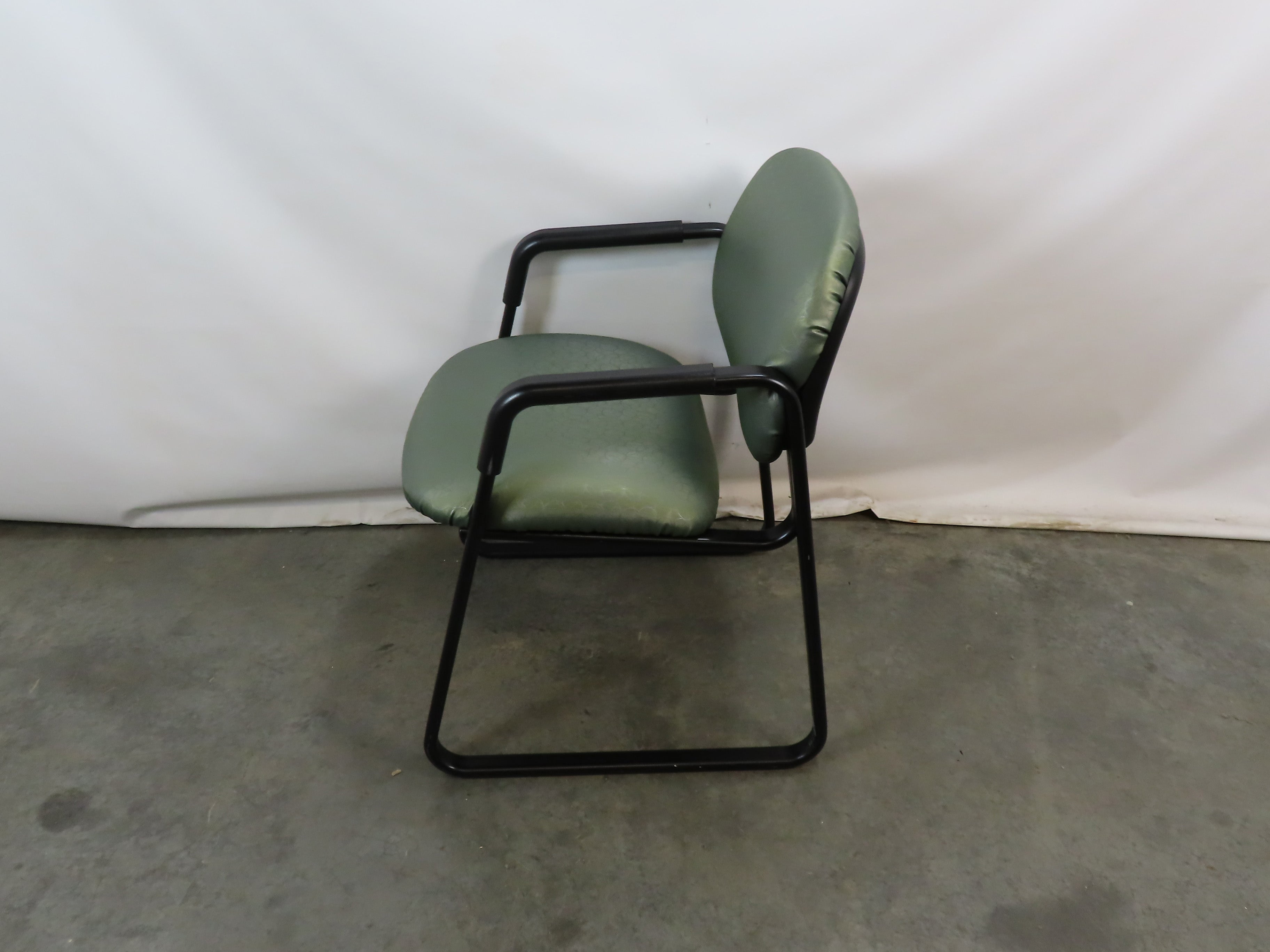 HON Green Patterned Armchair