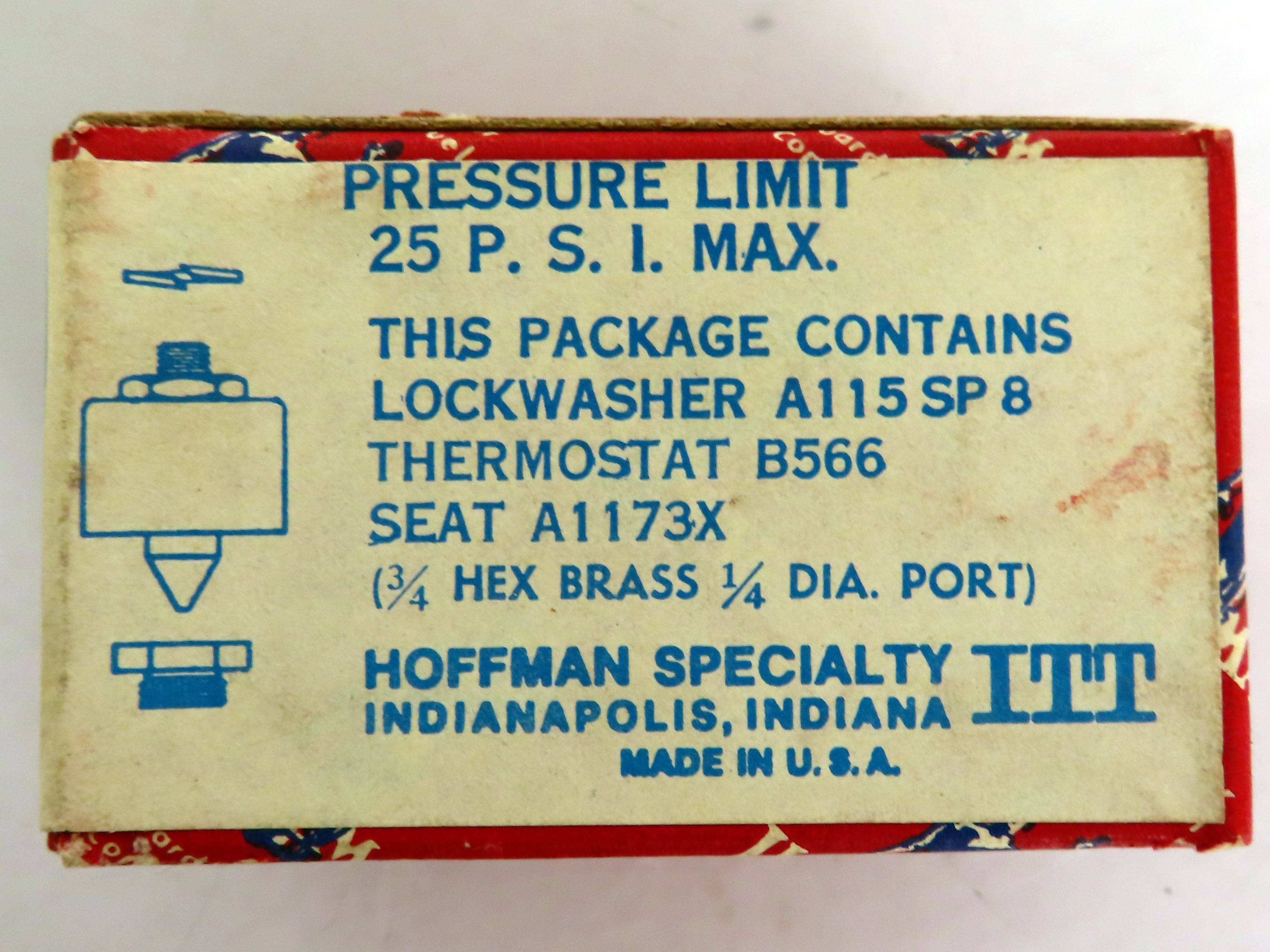 Hoffman A1198-8c Pressure Limit