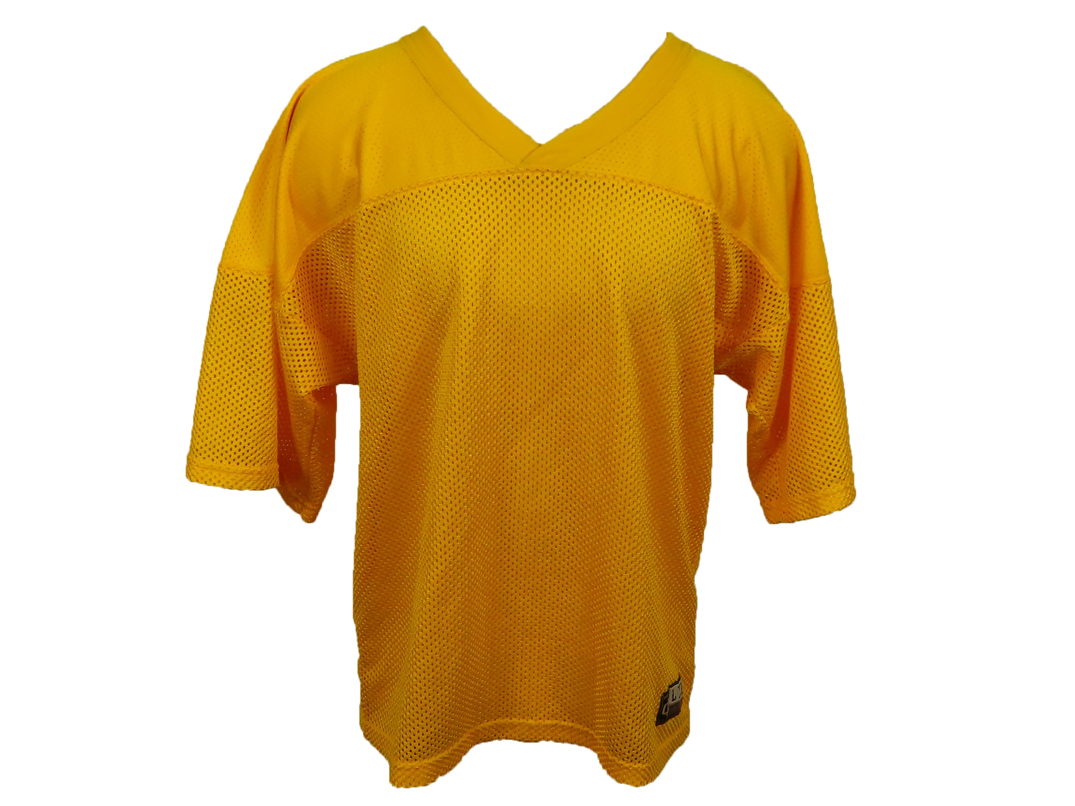Official Issue Yellow Football Mesh Practice Jersey Size L/XL