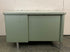 Steelcase Green 3-Drawer Tanker Desk with Green Top