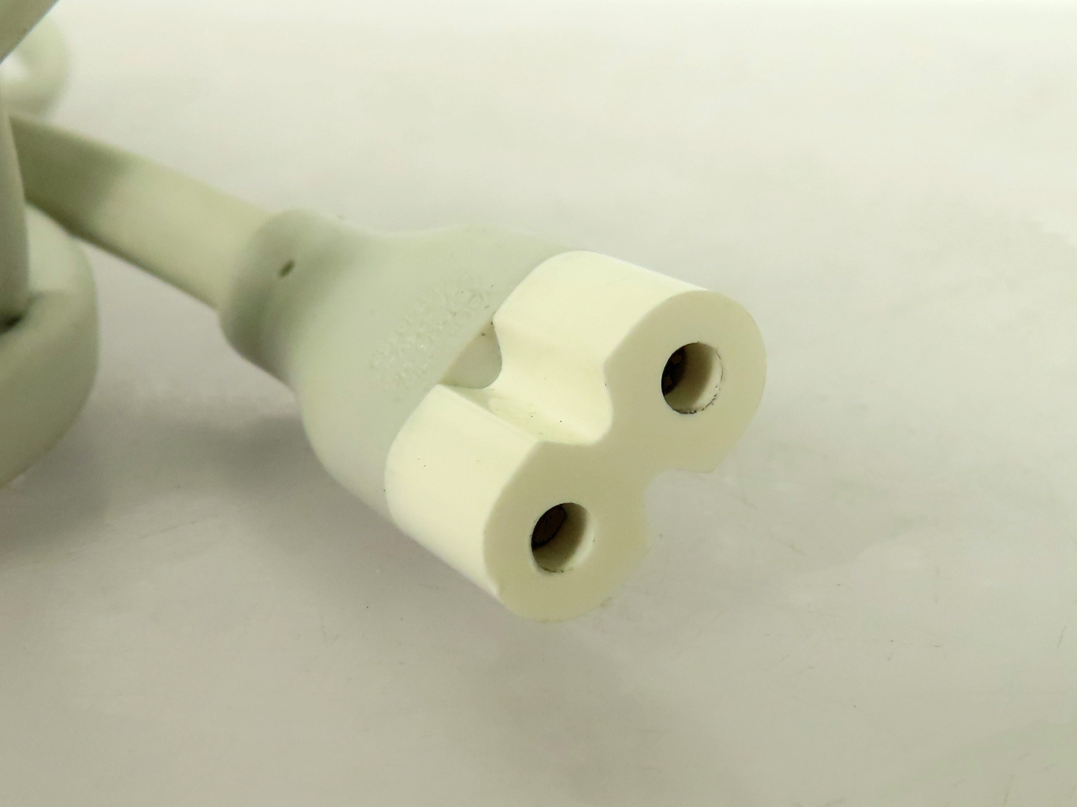 Assorted White 6' 2-Prong Power Cable