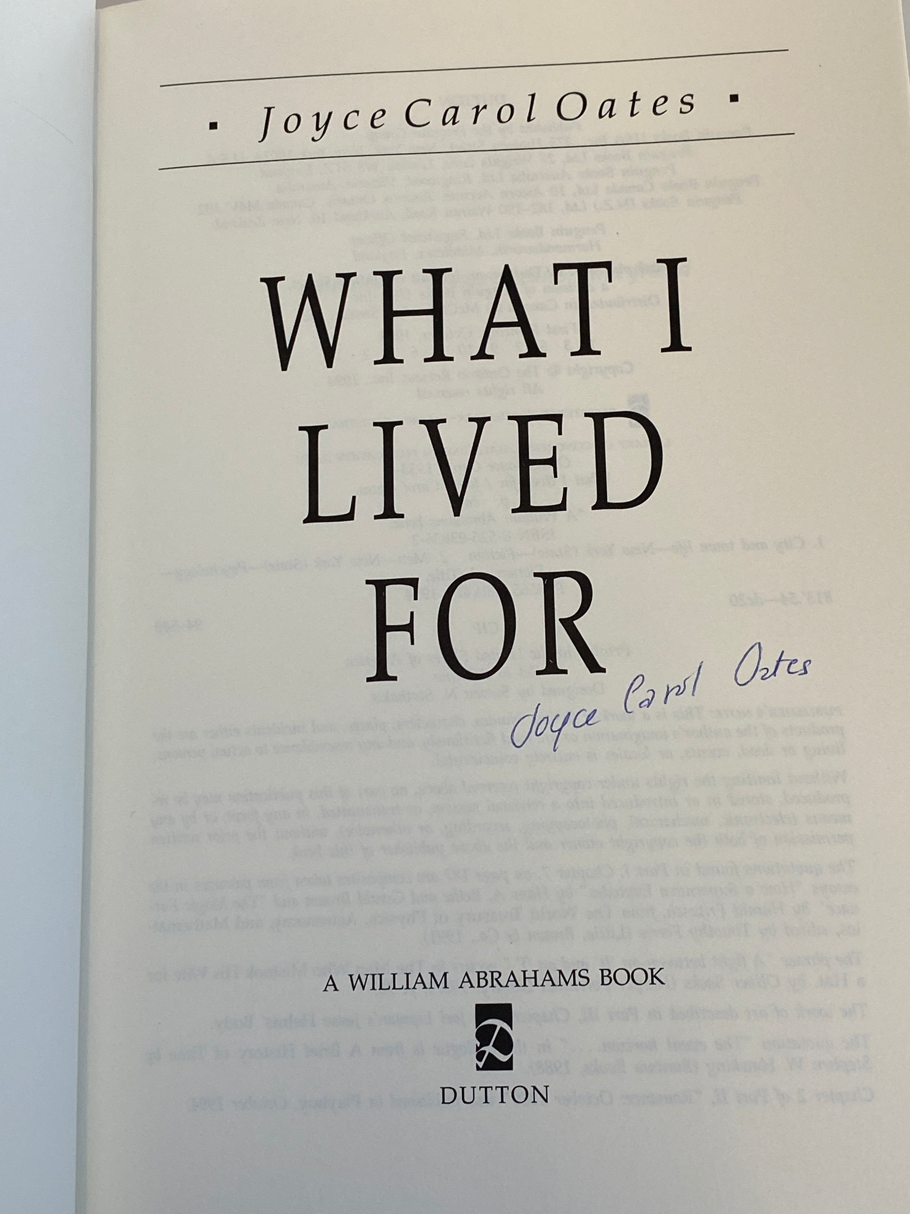 Joyce Carol Oates Lot of 15 First Editions 3 Signed 1989-2005