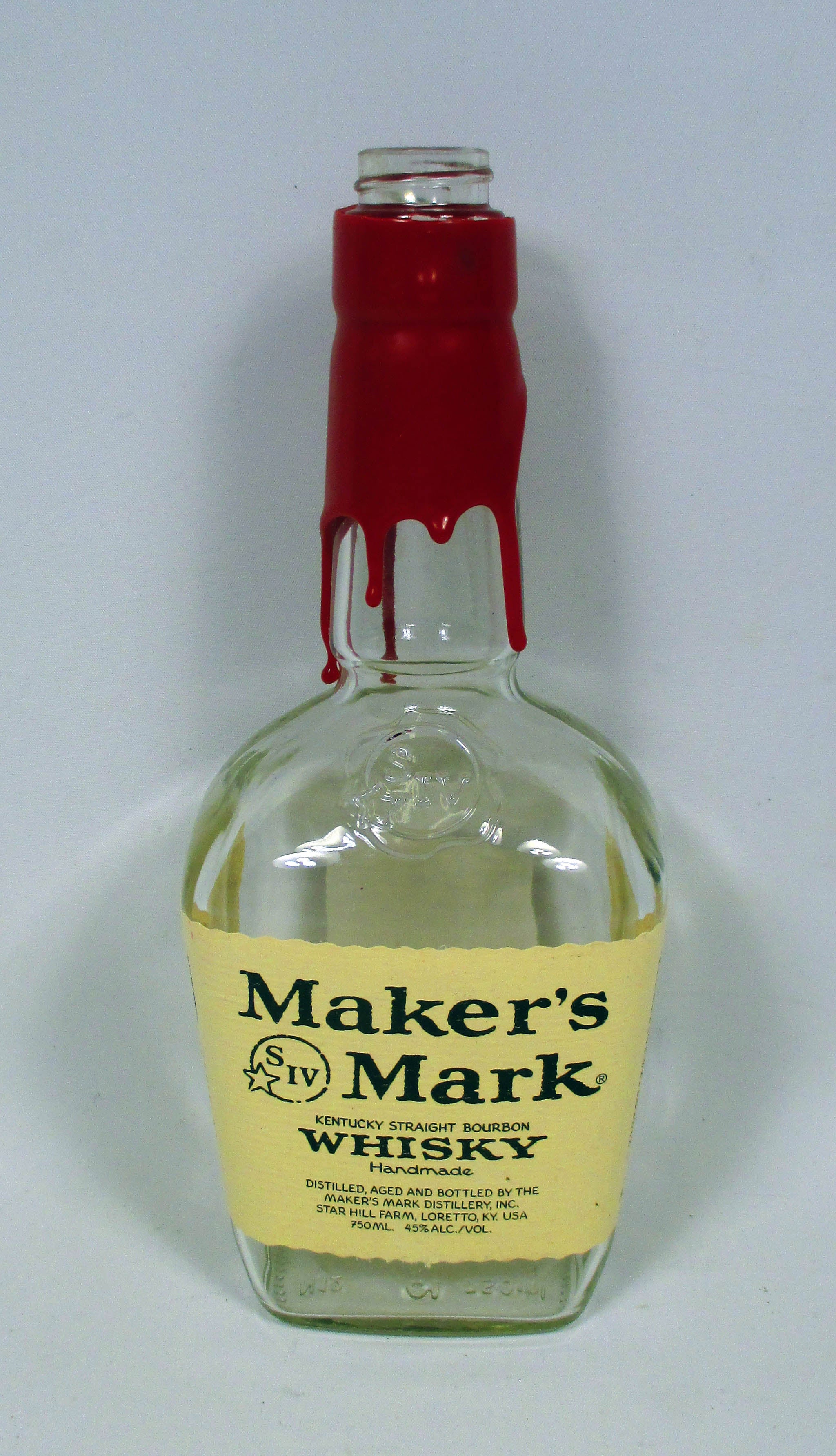 Random Single Empty Maker's Mark 750mL Bottle