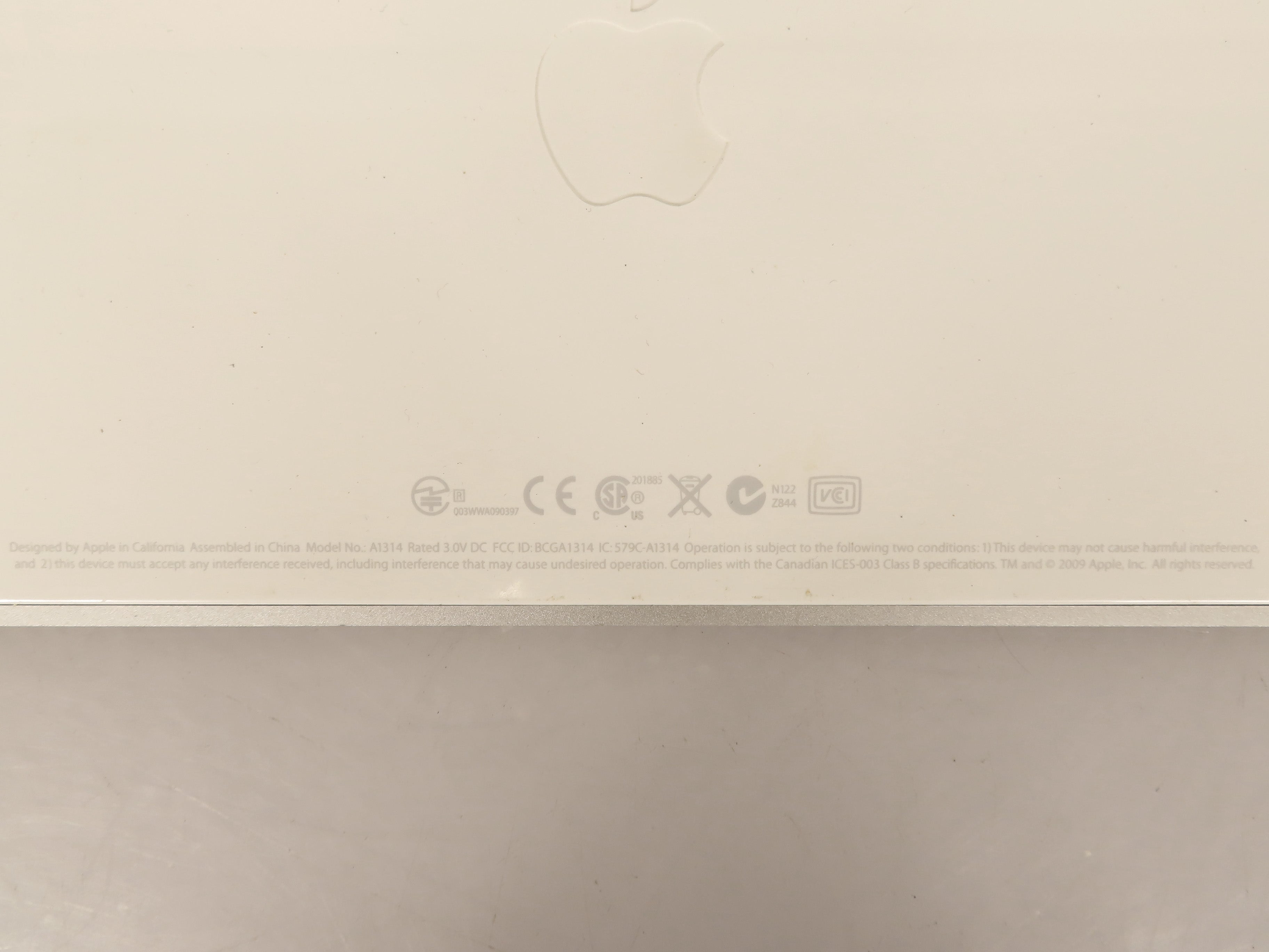 Apple A1314 Silver Wireless Keyboard