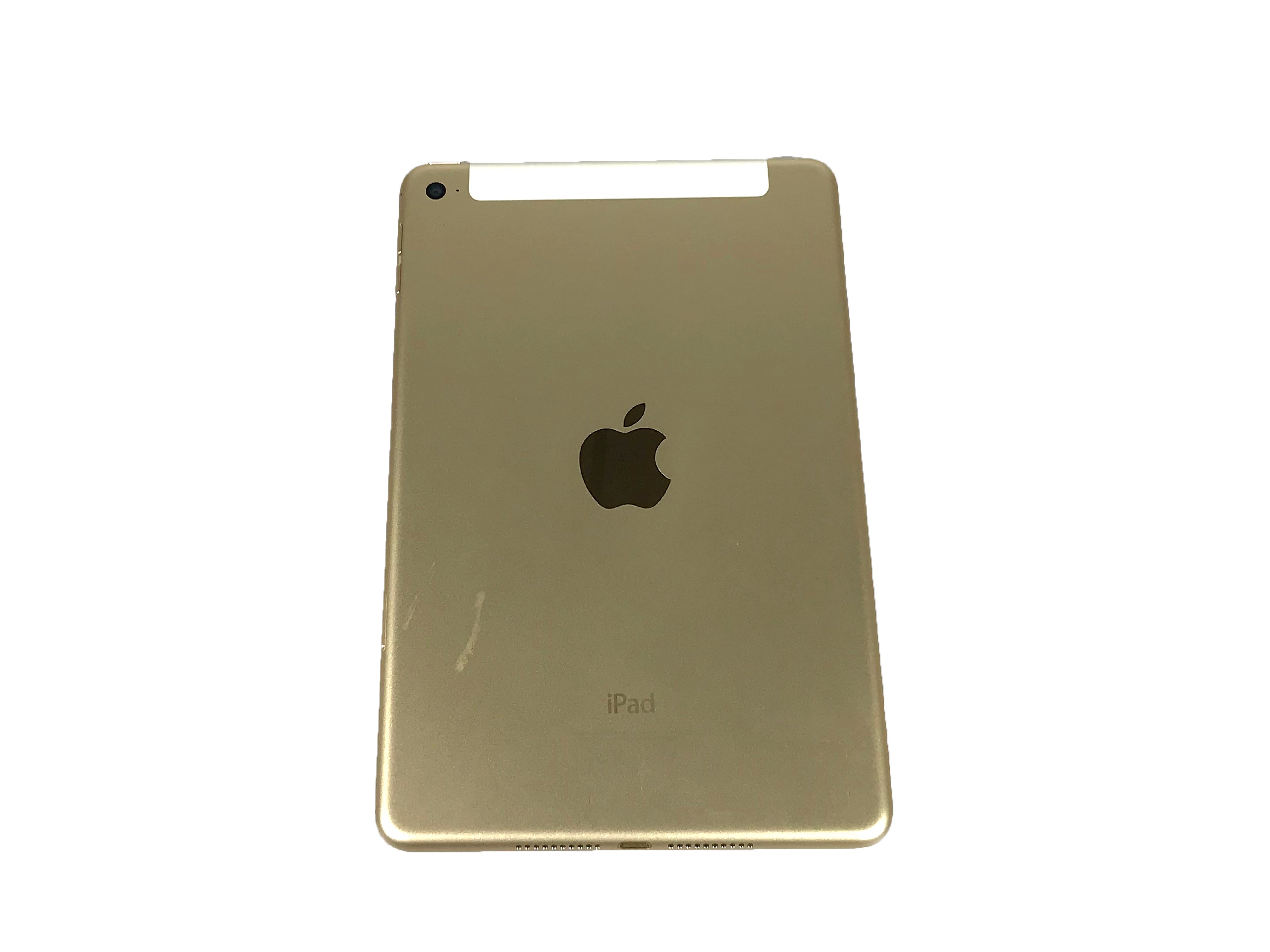 Apple iPad Mini 4 128GB 7.9" Unlocked A1550 (White/Gold) w/ Case