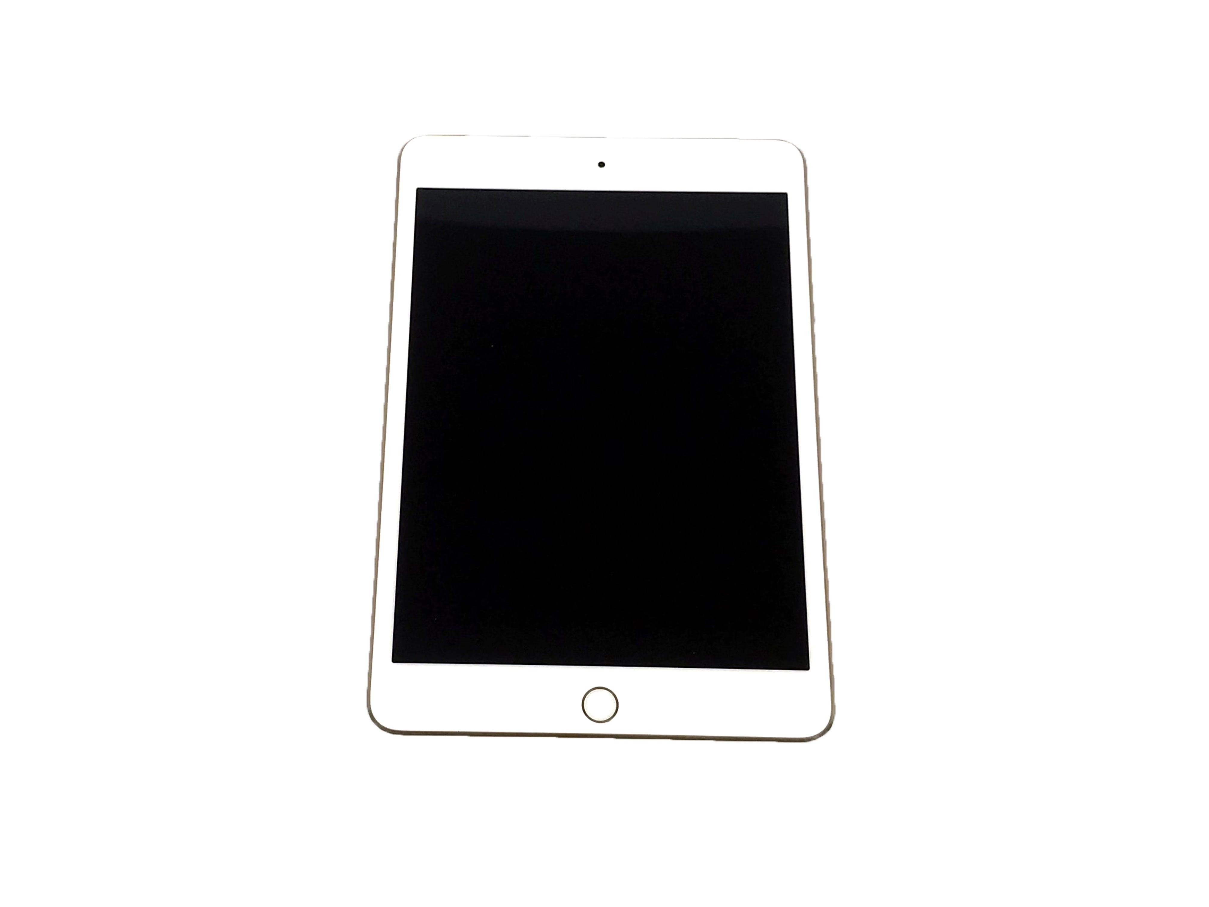 Apple iPad Mini 4 128GB 7.9" Unlocked A1550 (White/Gold) w/ Case