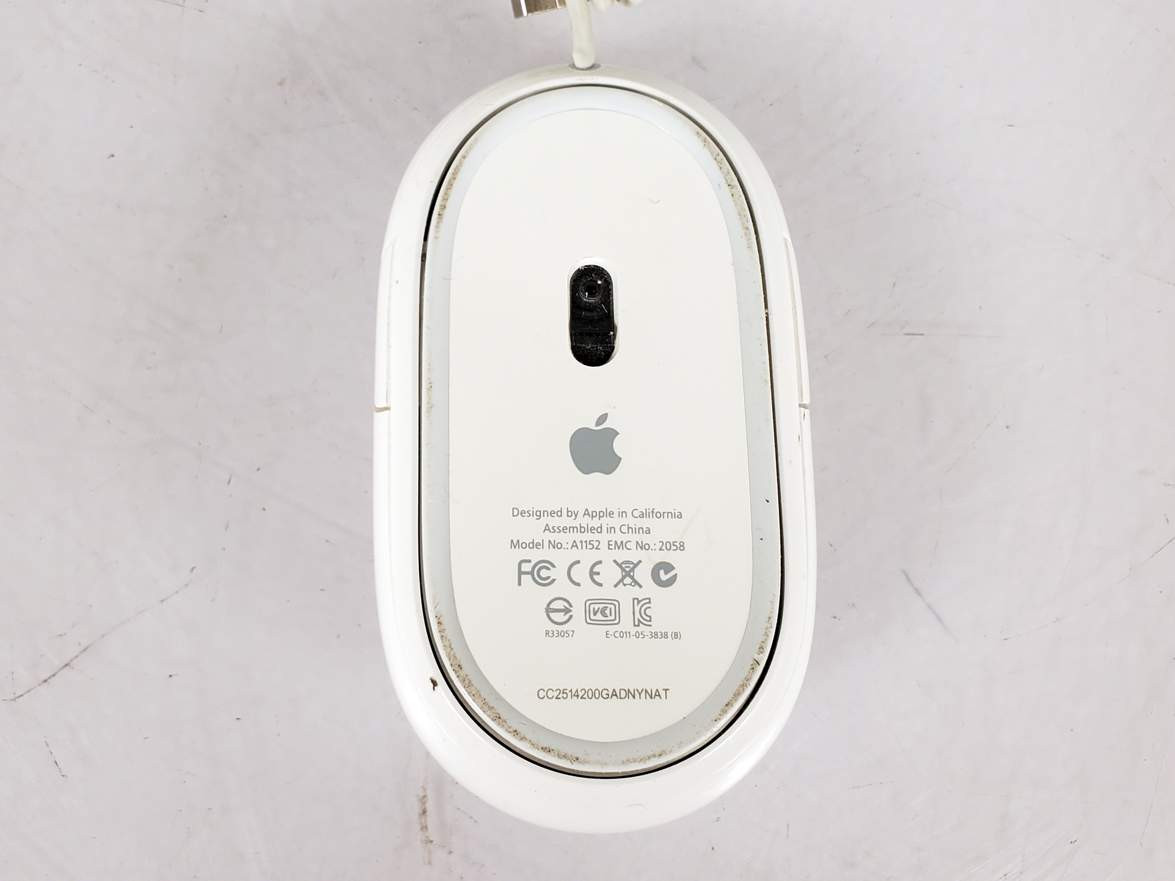 Apple Mighty Mouse A1152 USB Mouse