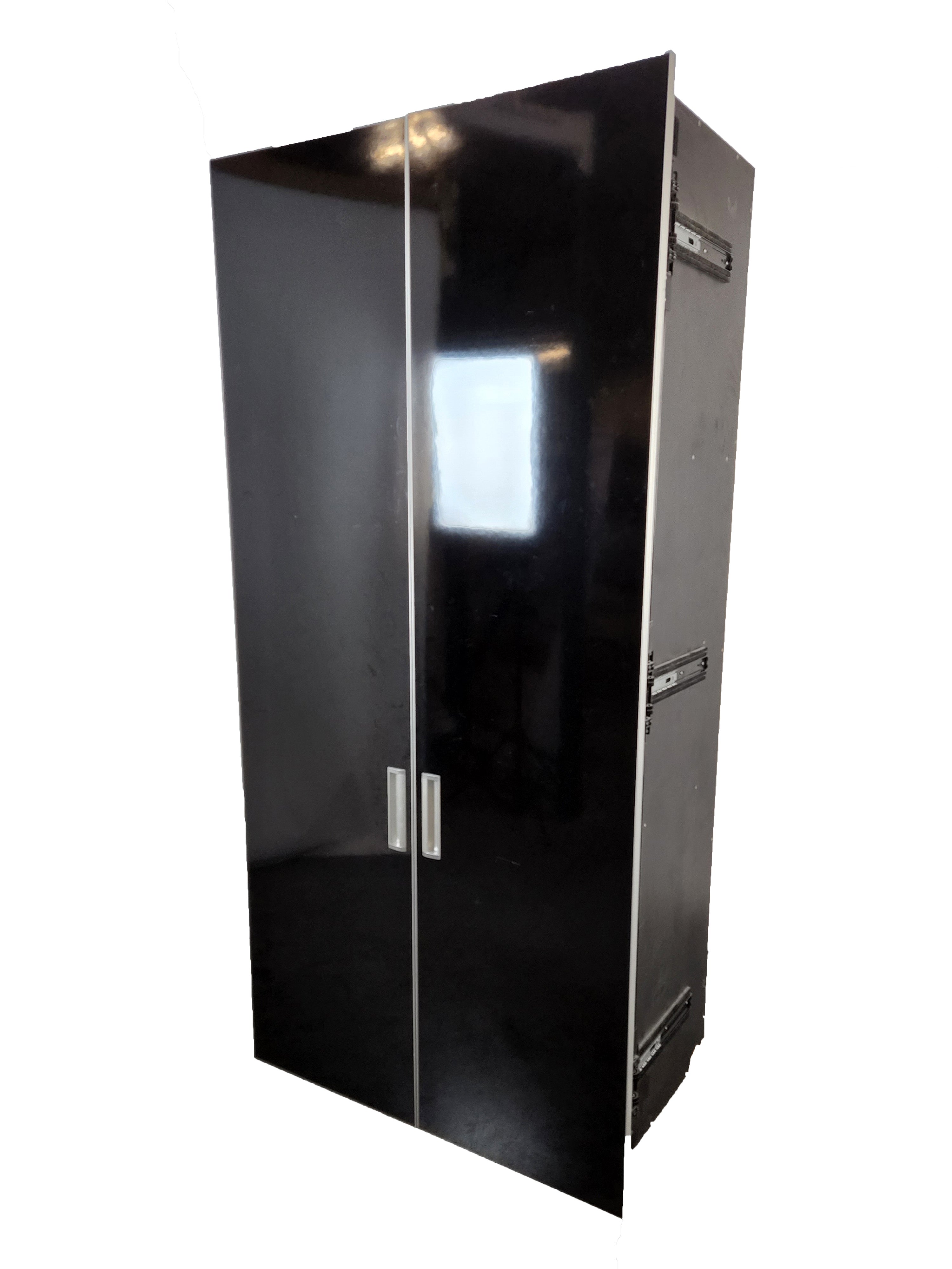 Black Football Equipment Locker