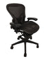 Black Herman Miller Aeron Chair Size A