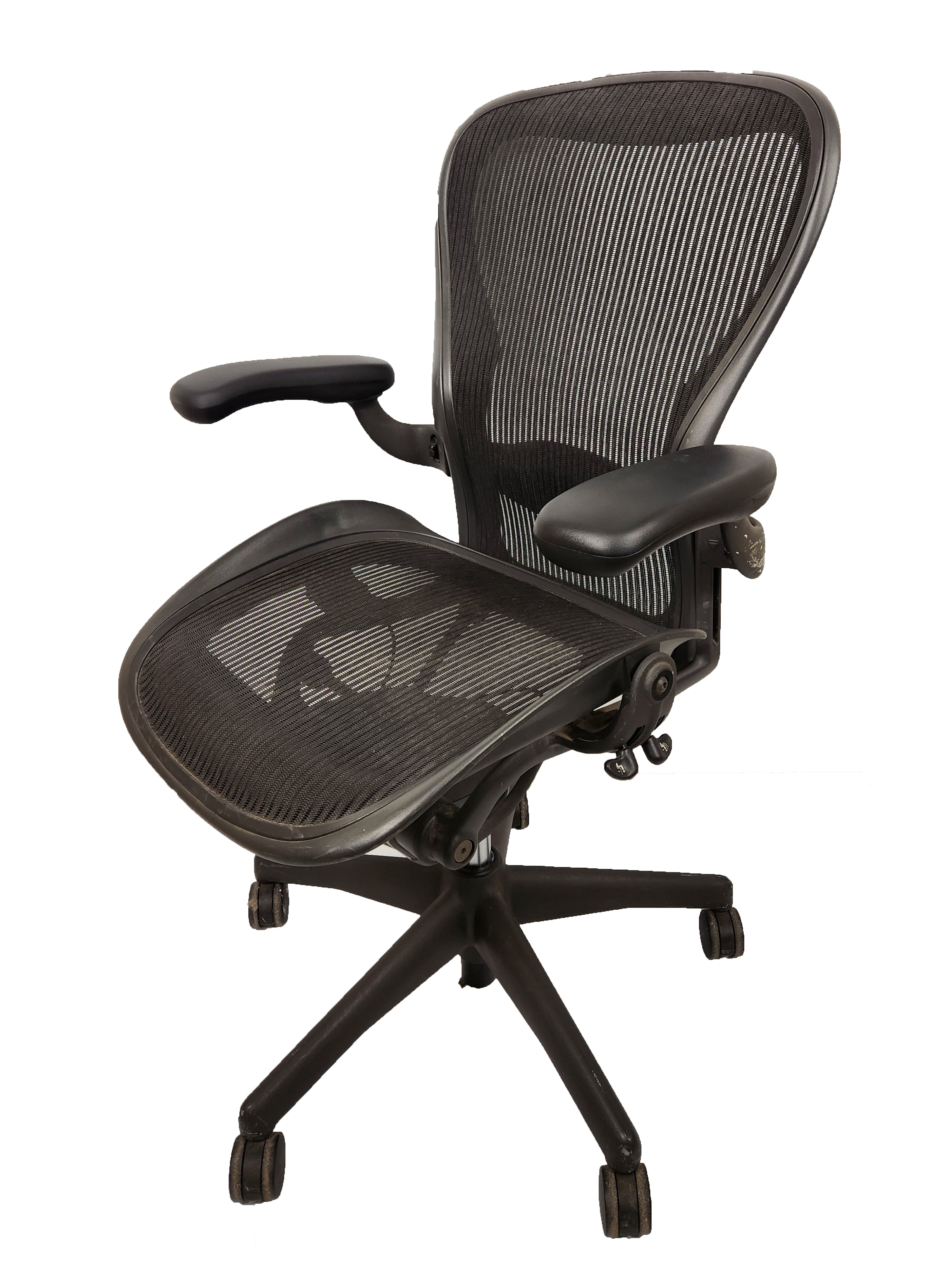 Black Herman Miller Aeron Chair Size C