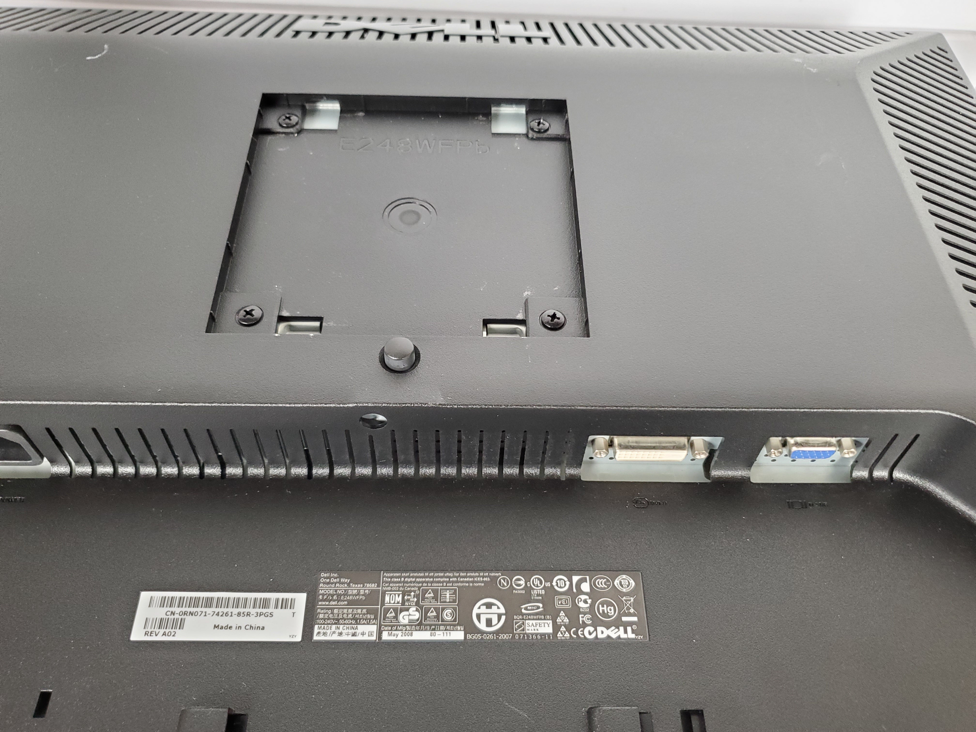 Dell 24" Widescreen Monitor