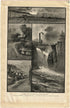 Harper's Bazar: "A Wall Street Dream" by Thomas Nast Cover Page Ad Print/ "Paterson and Passaic Falls" by Julian Rix Ad Print