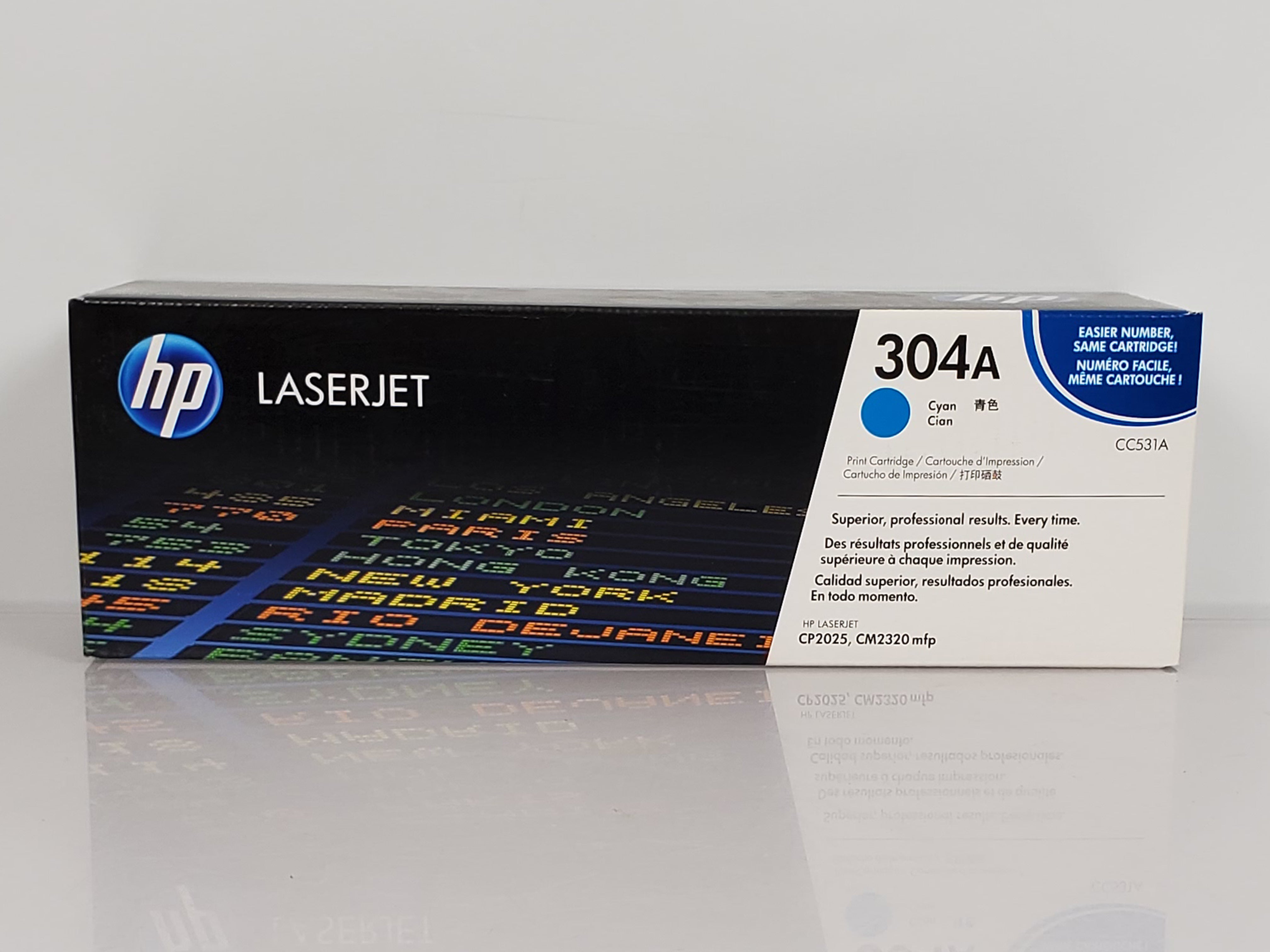 HP 304A Cyan Toner Cartridge