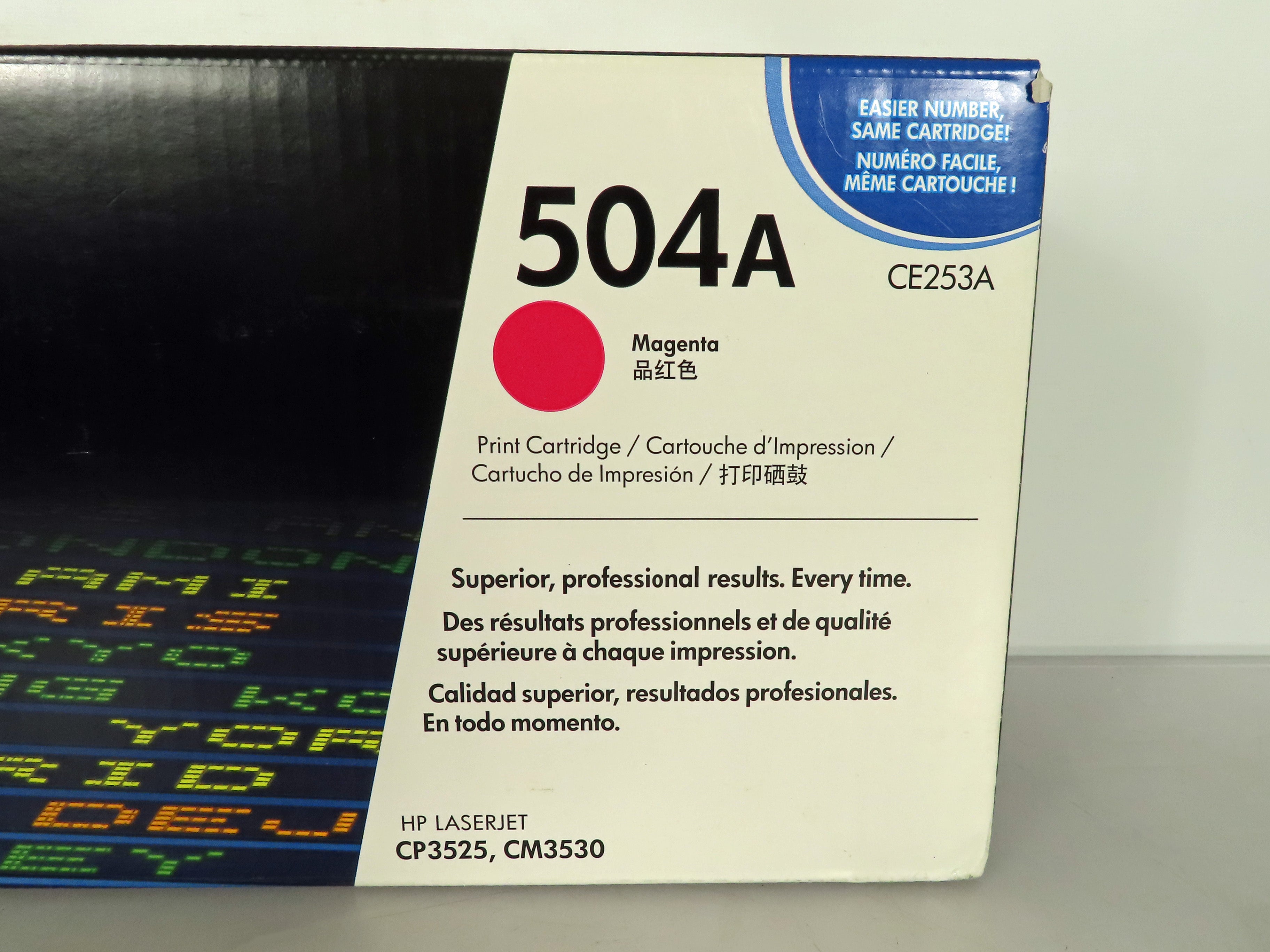 HP 504A CE253A Magenta Toner Cartridge