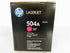 HP 504A CE253A Magenta Toner Cartridge