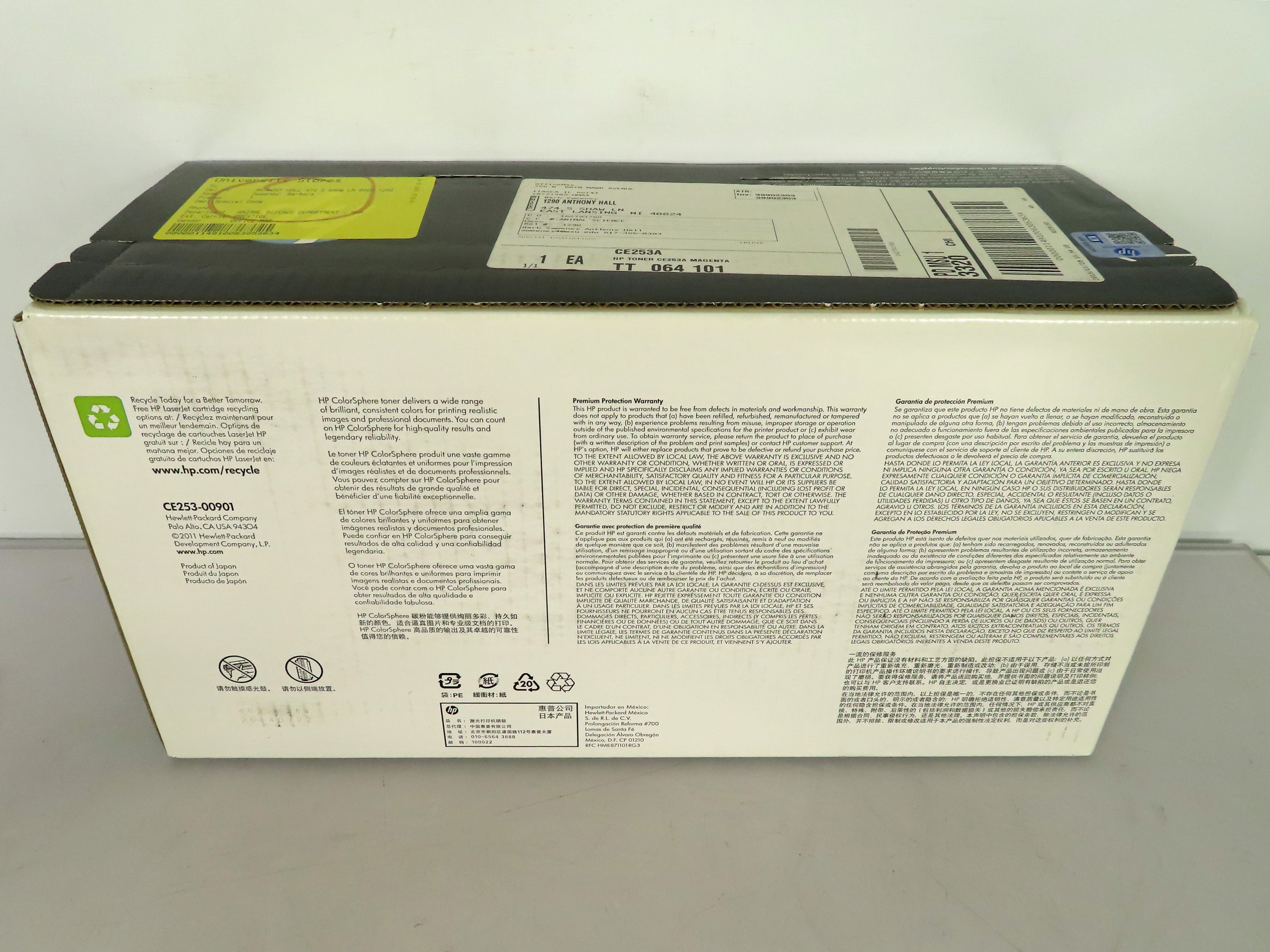 HP 504A CE253A Magenta Toner Cartridge