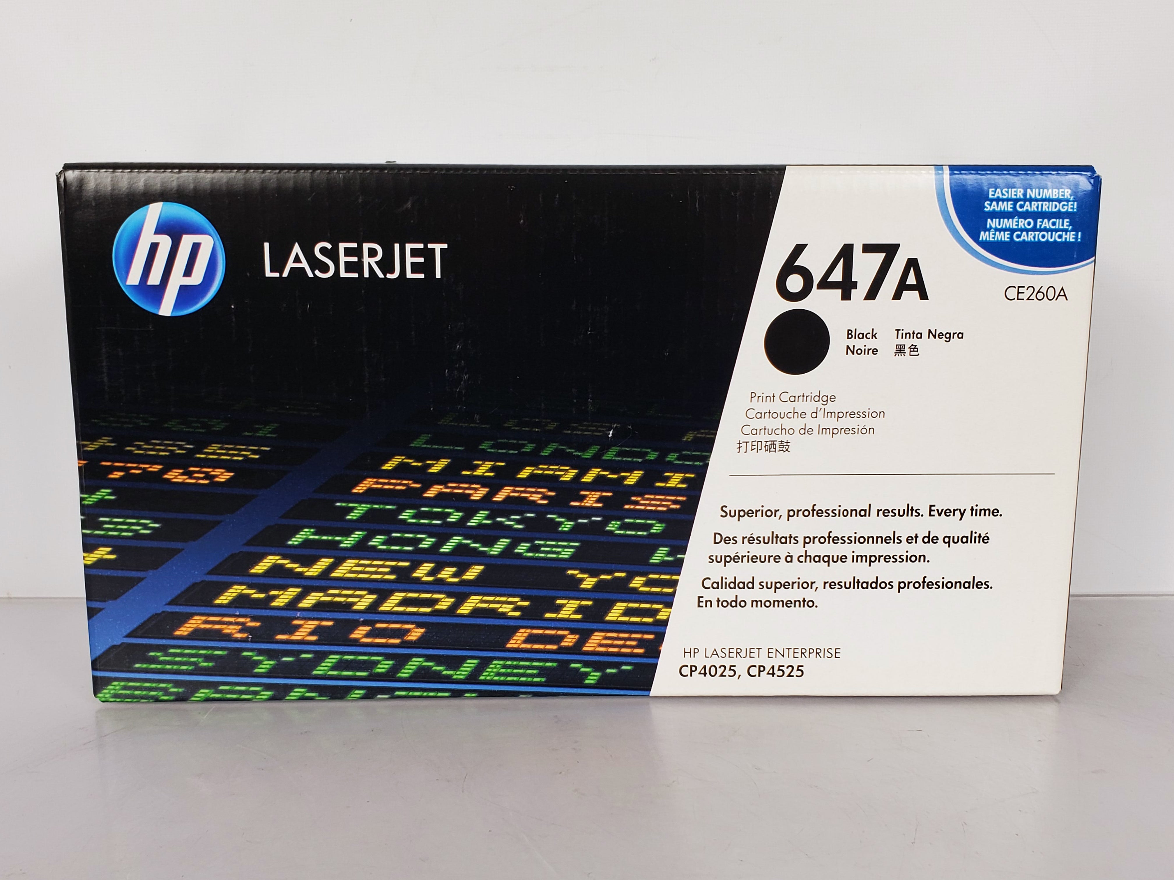 HP 647A CE260A Black Toner Cartridge