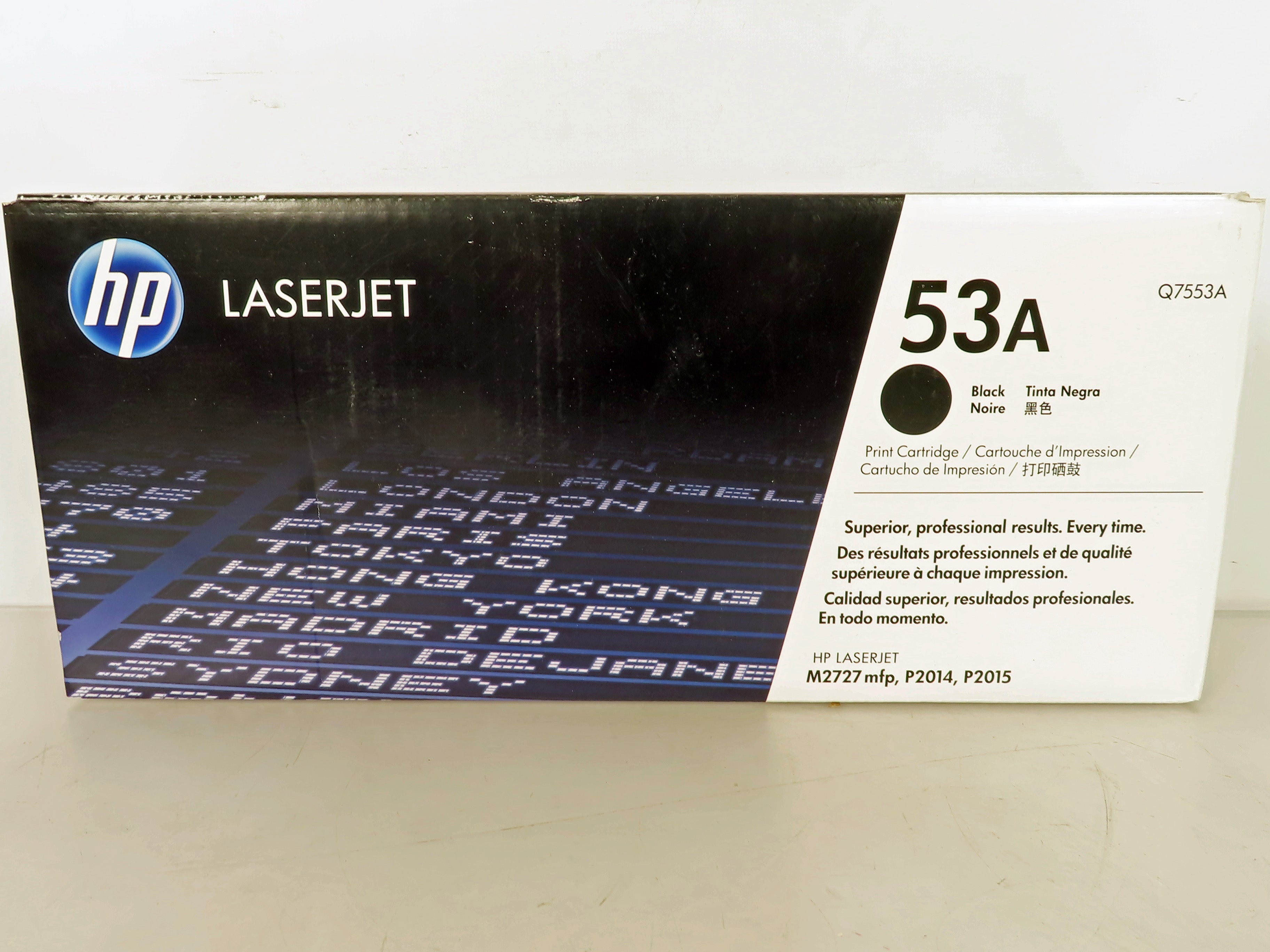 HP Laserjet 53A Q7553A Black Toner Cartridge *New*