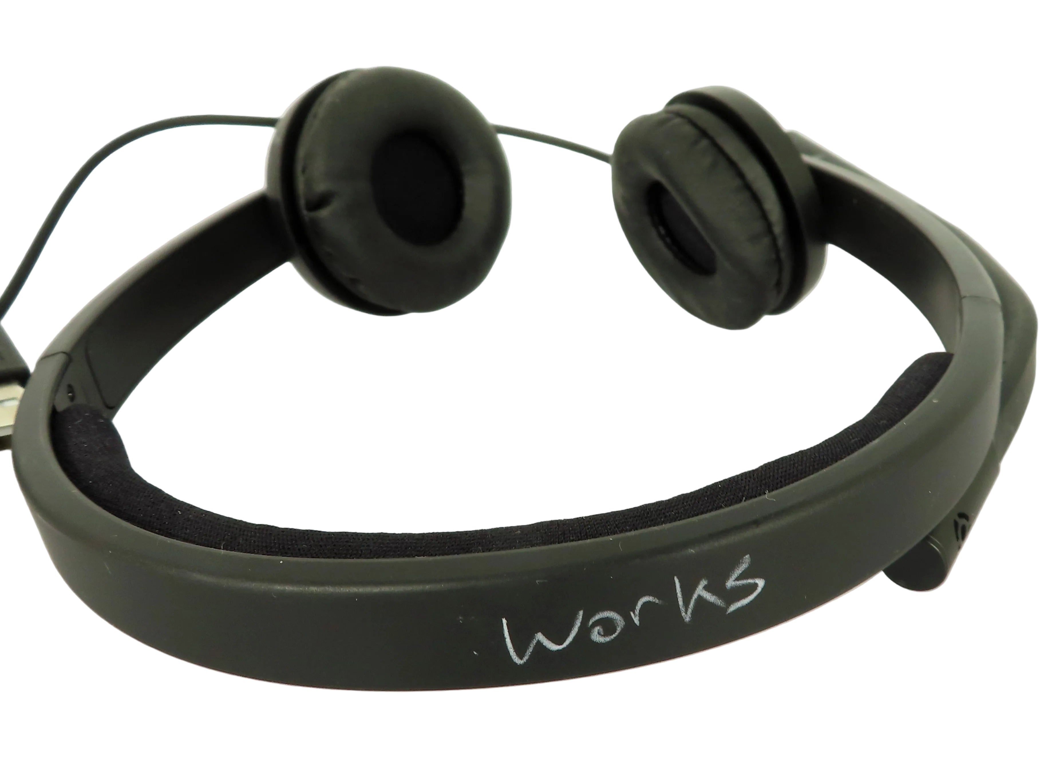 Logitech A-00064 Black 3.5mm Stereo Headset w/ Microphone