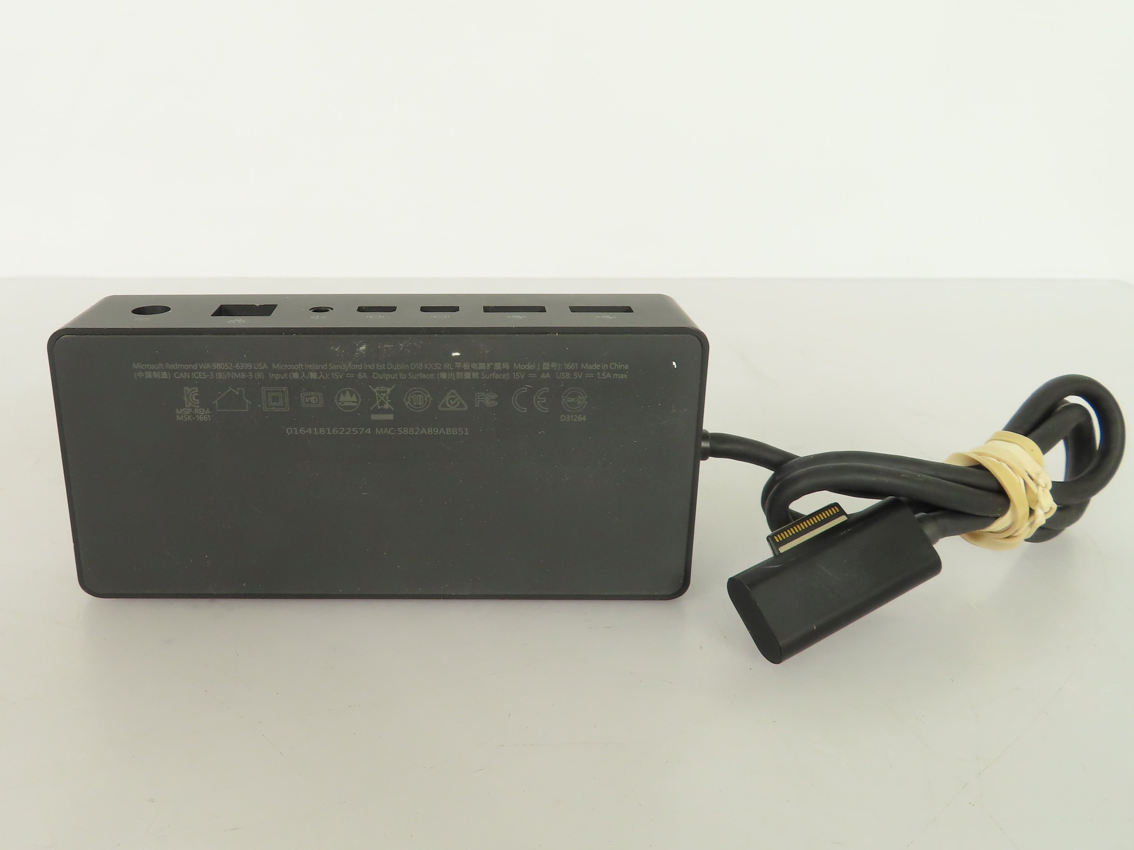 Microsoft Surface Dock 1661 with Power Adapter 1749