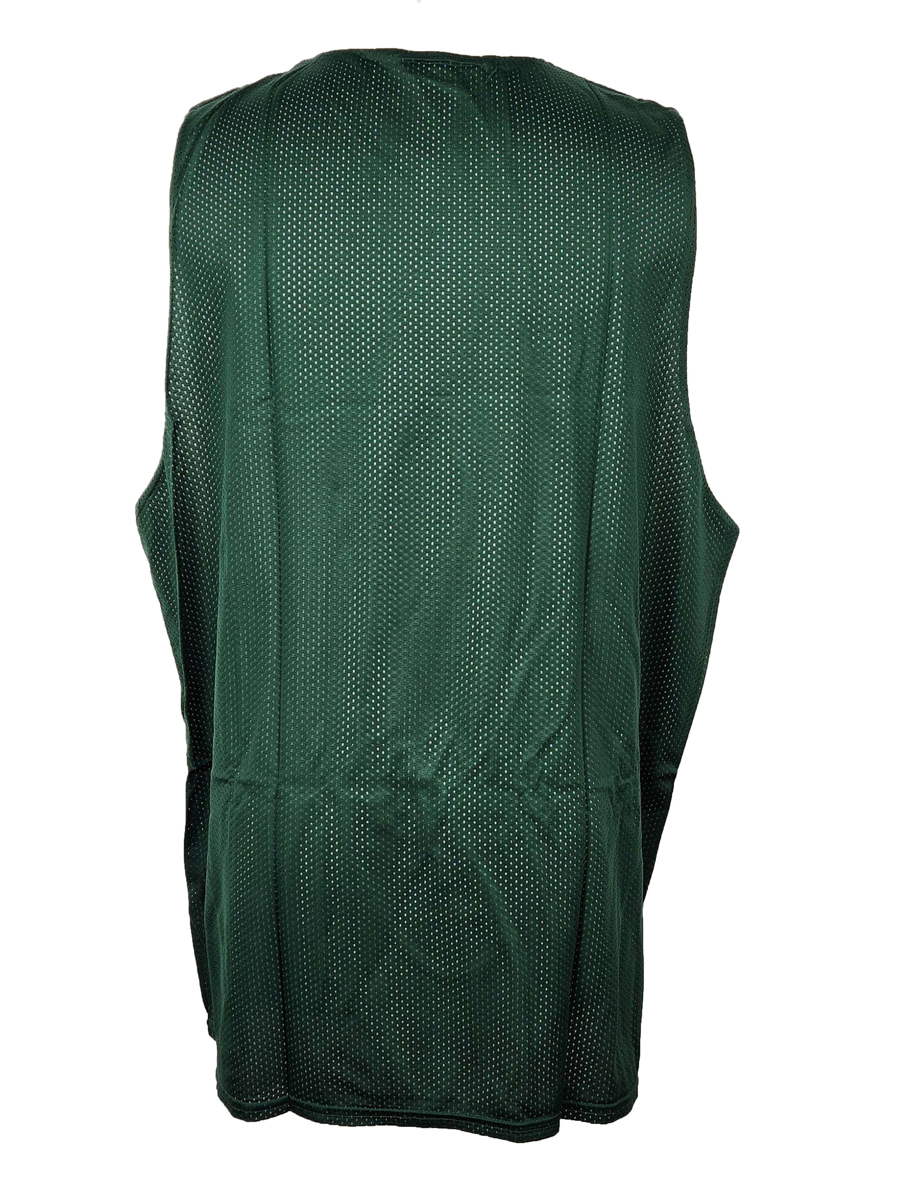Nike Green & White Reversible Basketball Jersey Men's Size 2XL