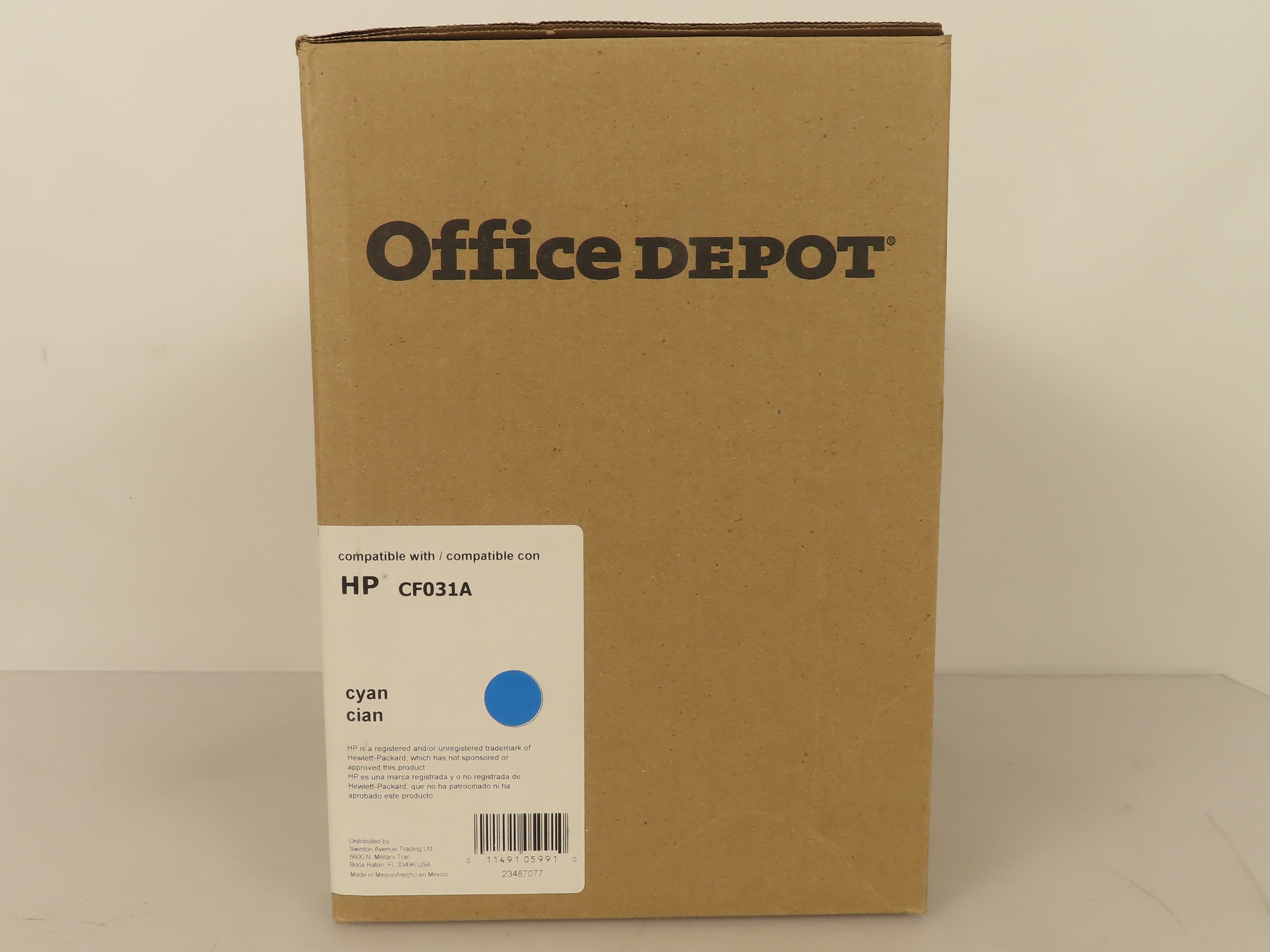 Office Depot HP CF031A Cyan Remanufactured Laser Toner Cartridge