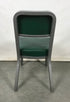 Steelcase Green Vinyl Tanker Chair without Arms