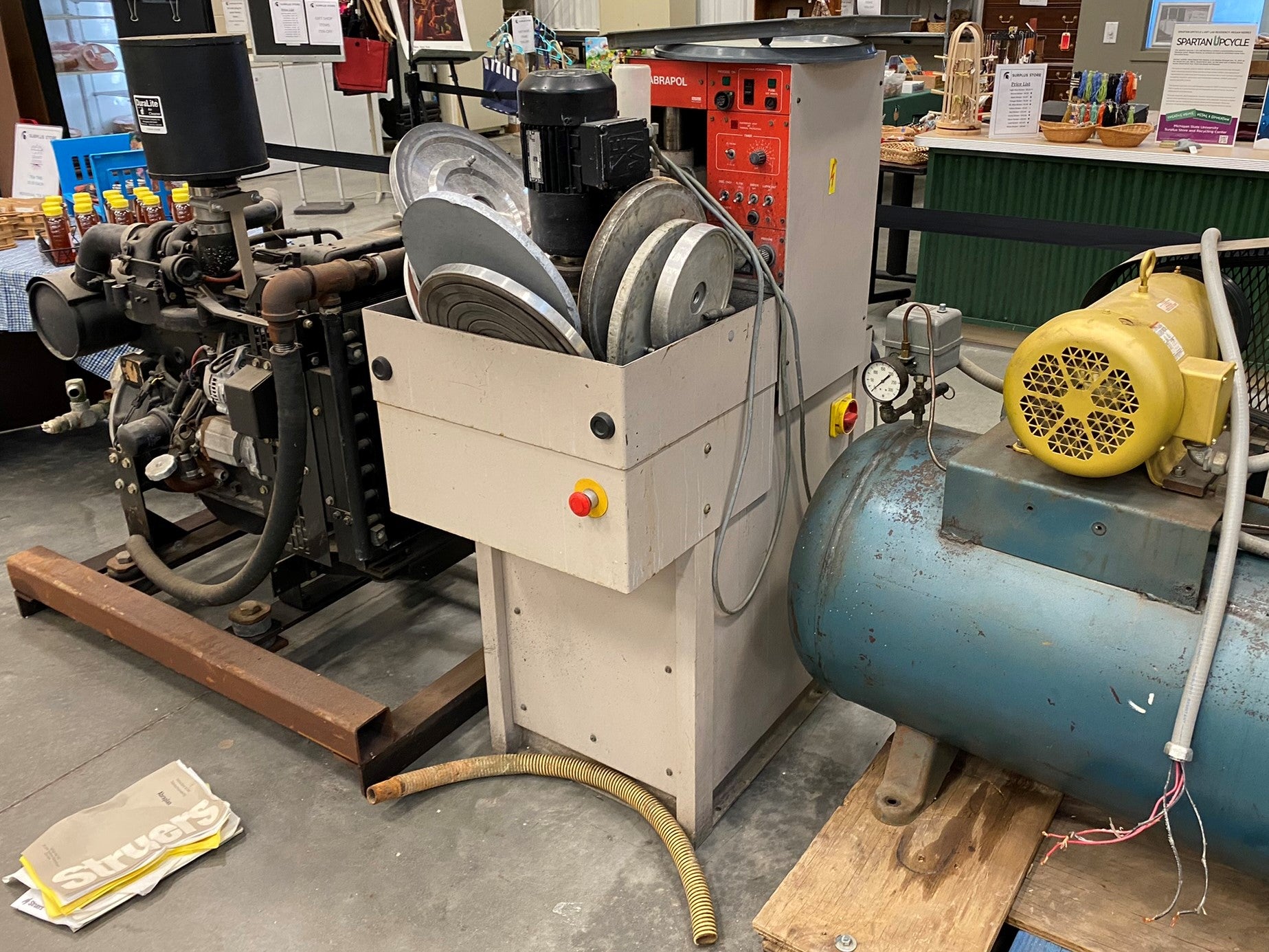 Struers Abraplan Heavy Duty Plane Grinder